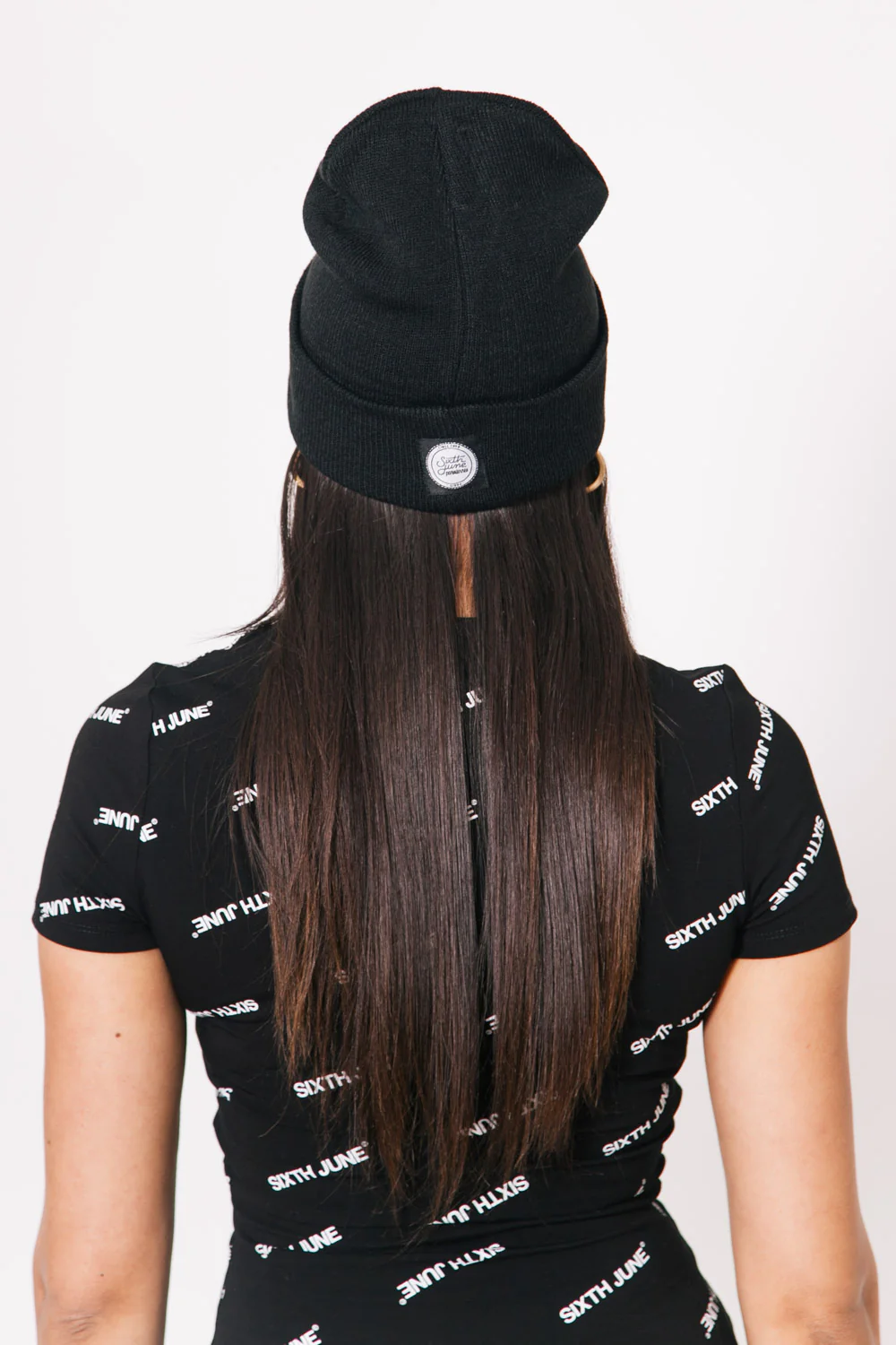 Bonnet Parisiennes noir Sixth June Femme - Image 6