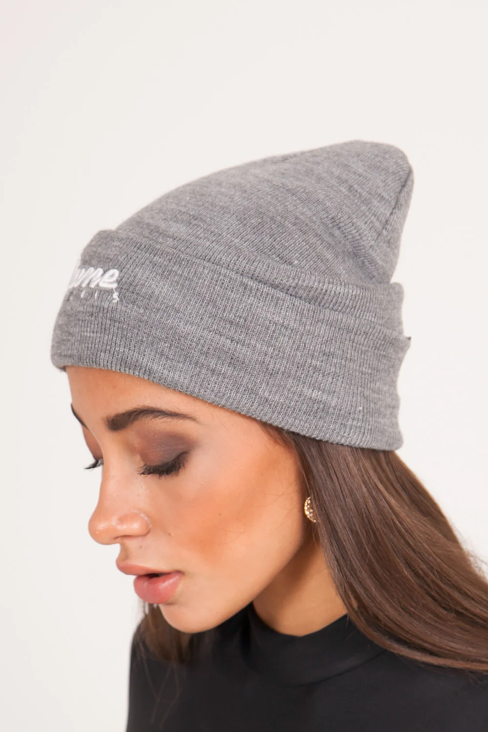 Bonnet Sjune logo gris clair - Image 7