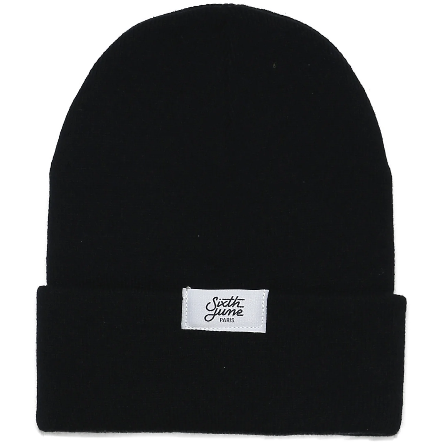 Bonnet mixte logo brodé noir - Image 7