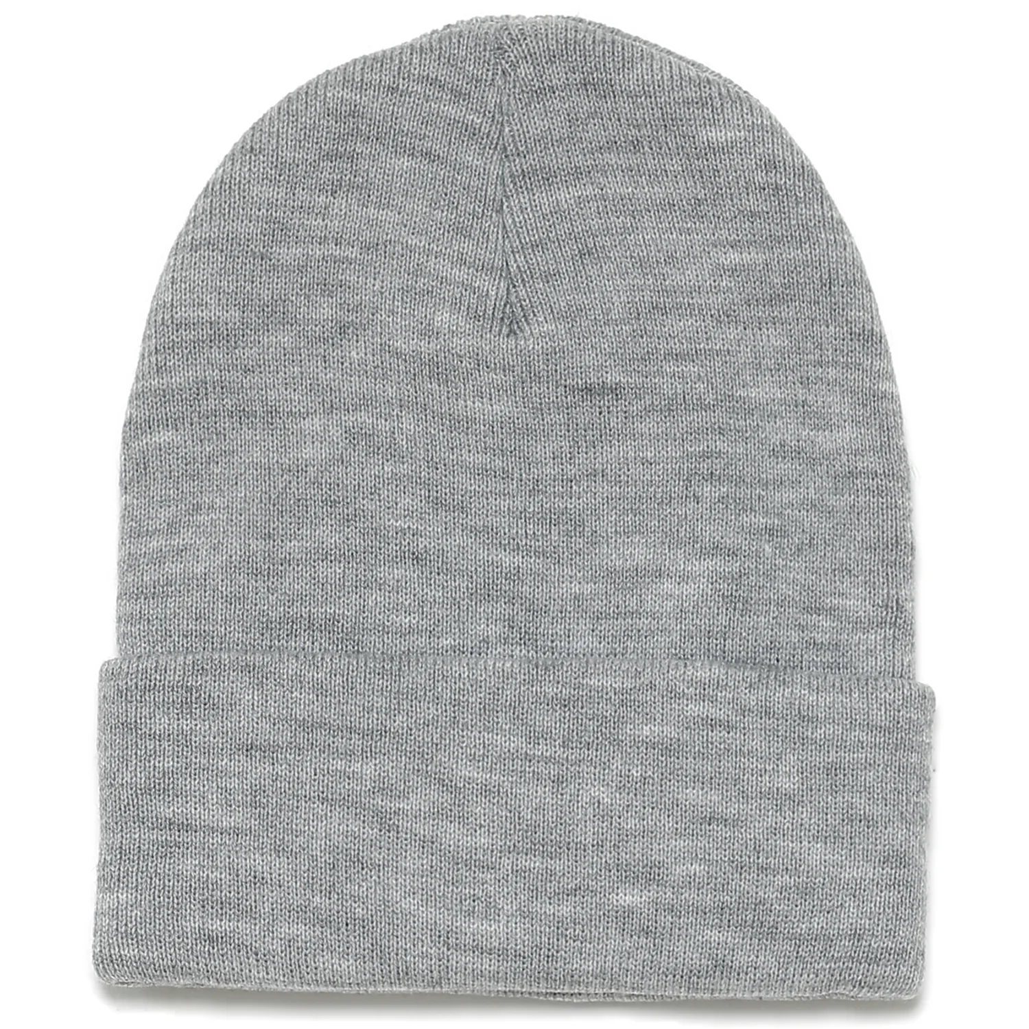 Bonnet unisexe maille patch Gris - Image 7