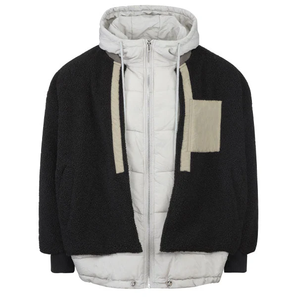 BIMATERIAL sherpa jacket - Image 6