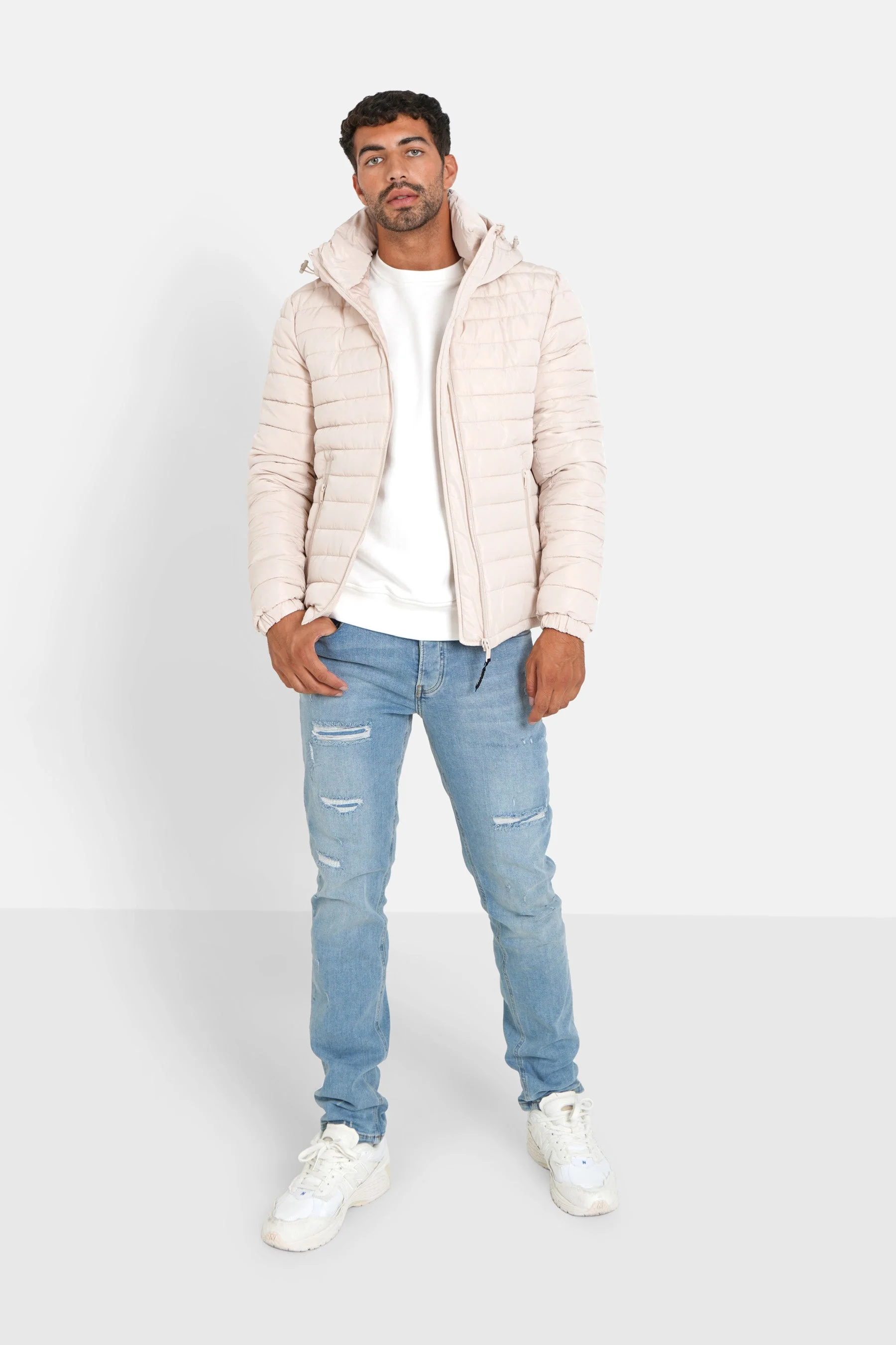 BRANDED logo puffer jacket - Image 2