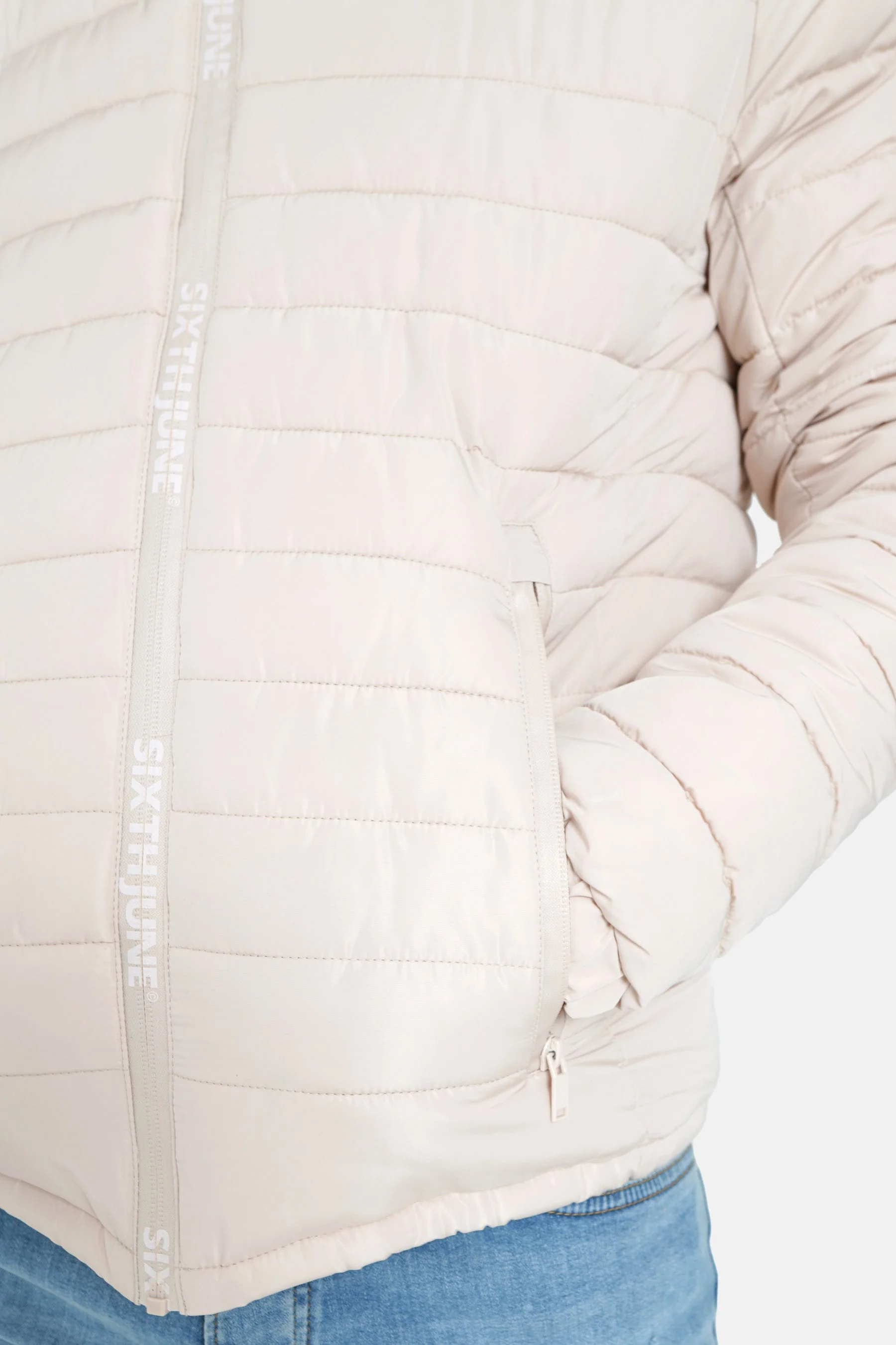 BRANDED logo puffer jacket - Image 3