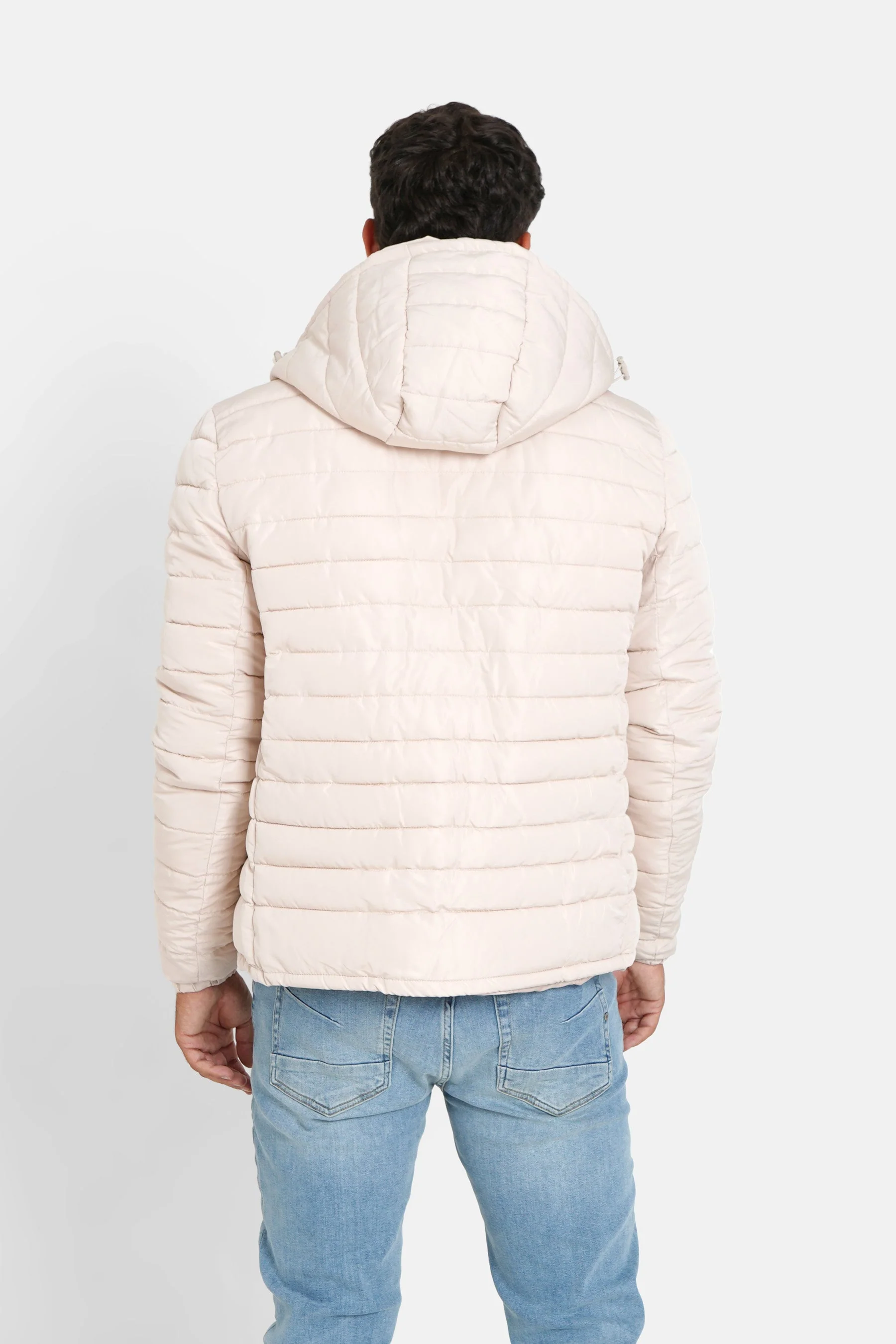 BRANDED logo puffer jacket - Image 5