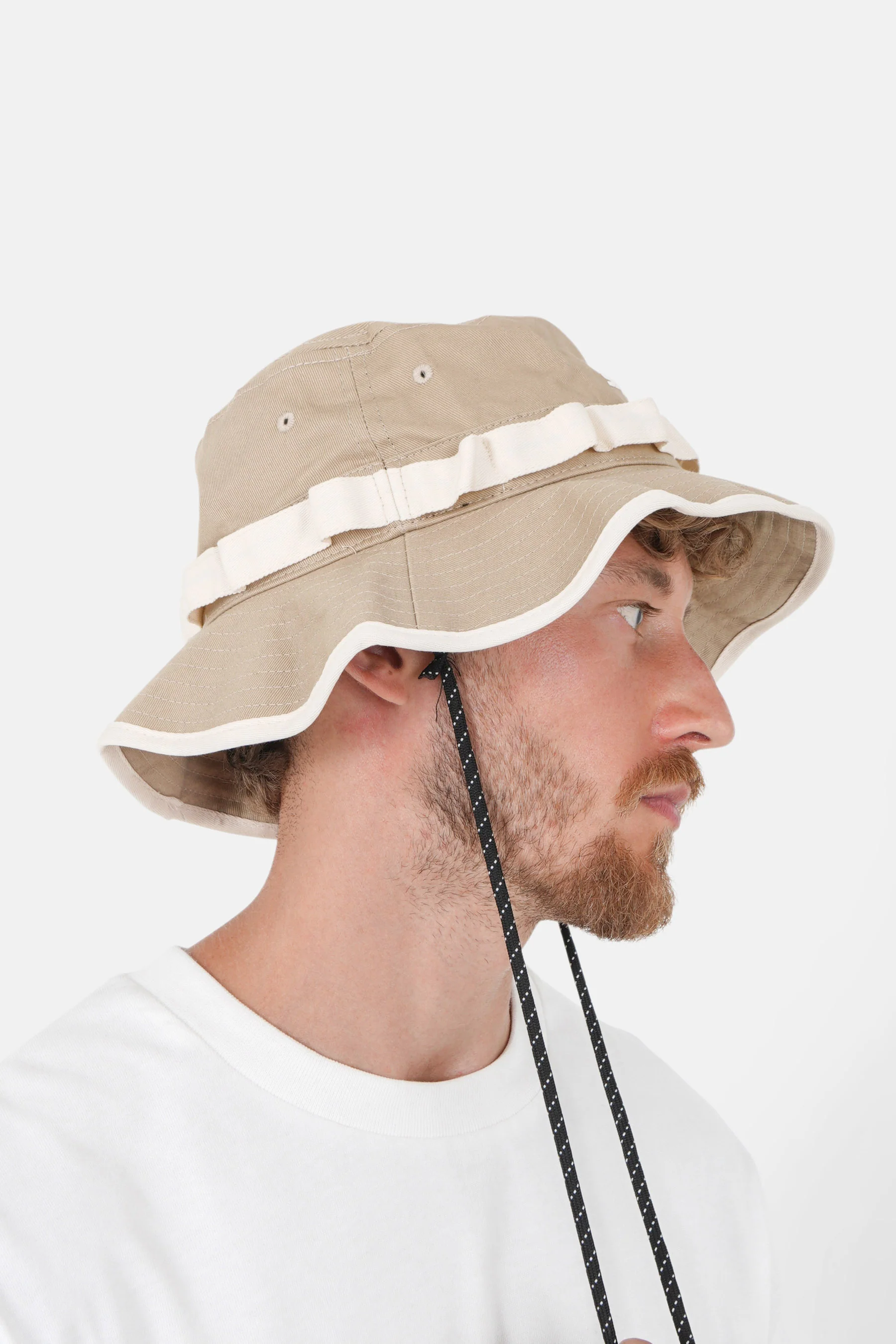 Bob logo bande Beige - Image 4