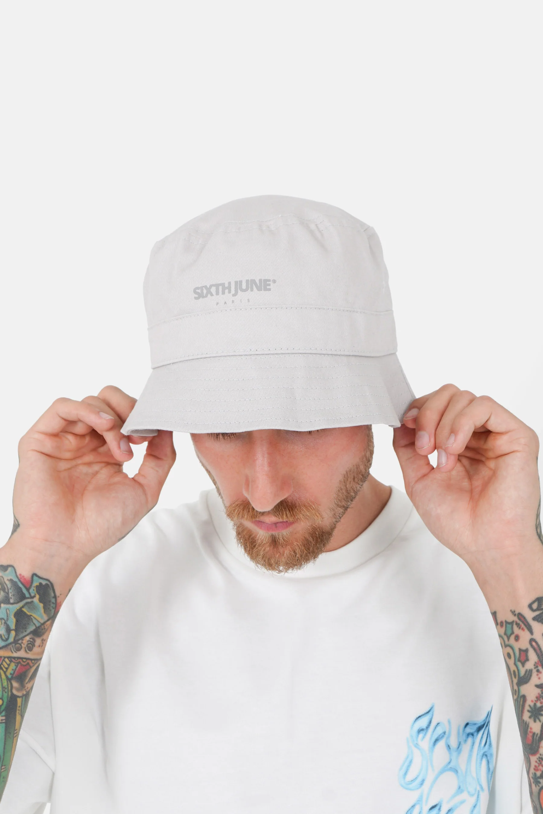 LOGO printed bucket hat - Image 2