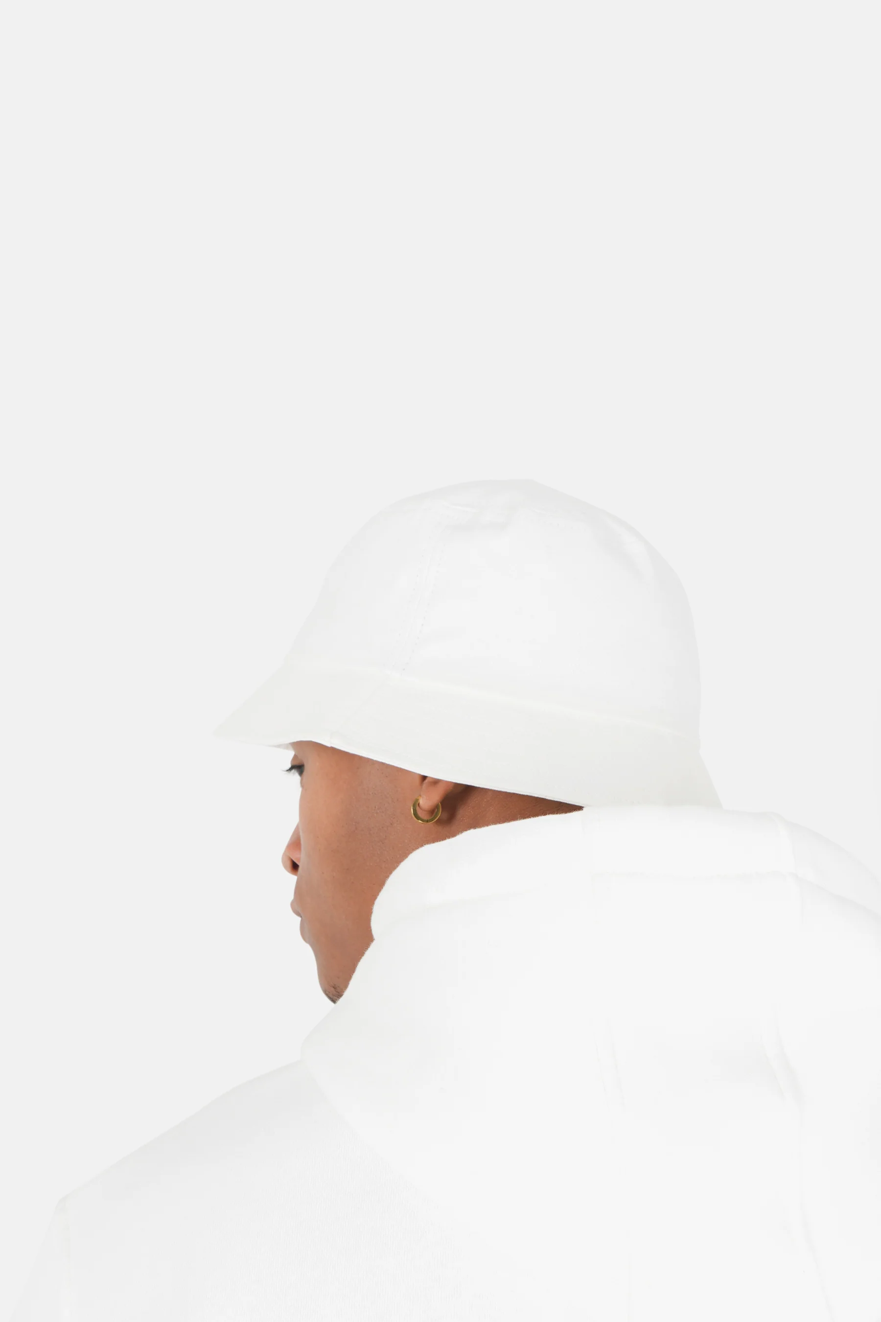 Bob logo brodé Blanc - Image 3