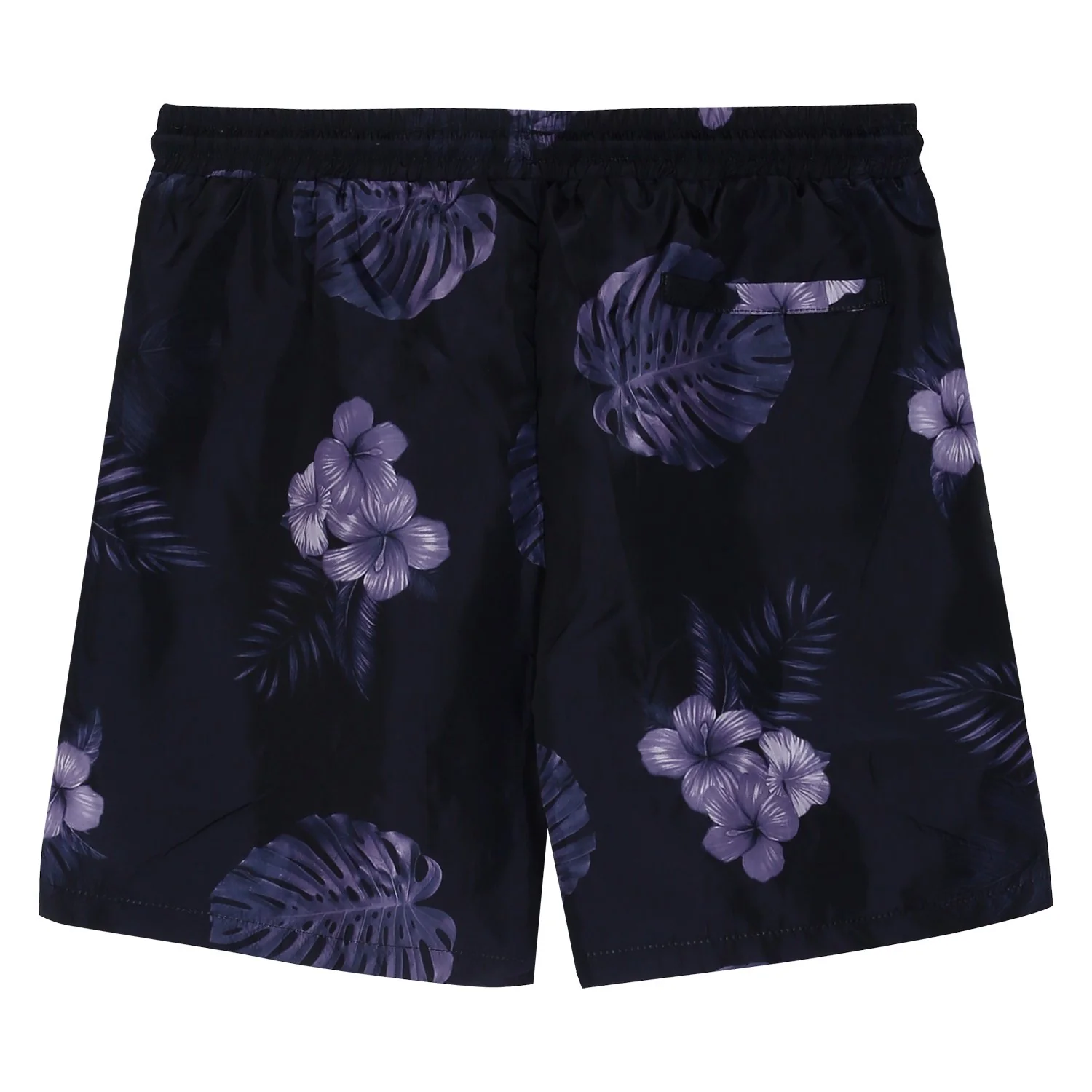 Short de bain flowers Noir - Image 6