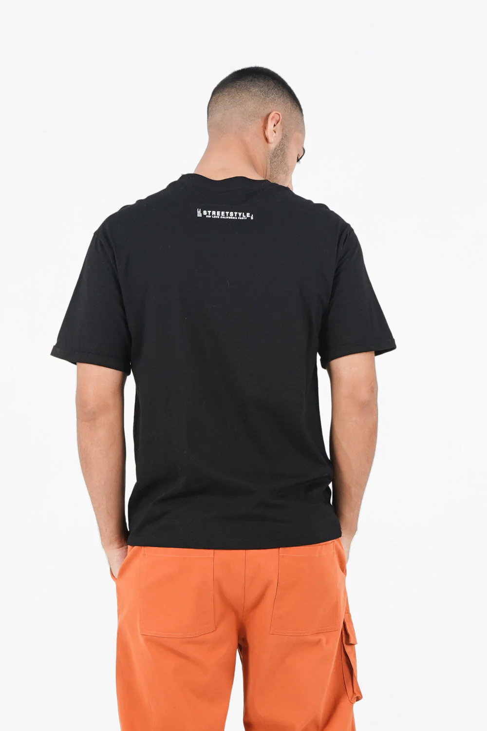T-shirt california sunset Noir - Image 5