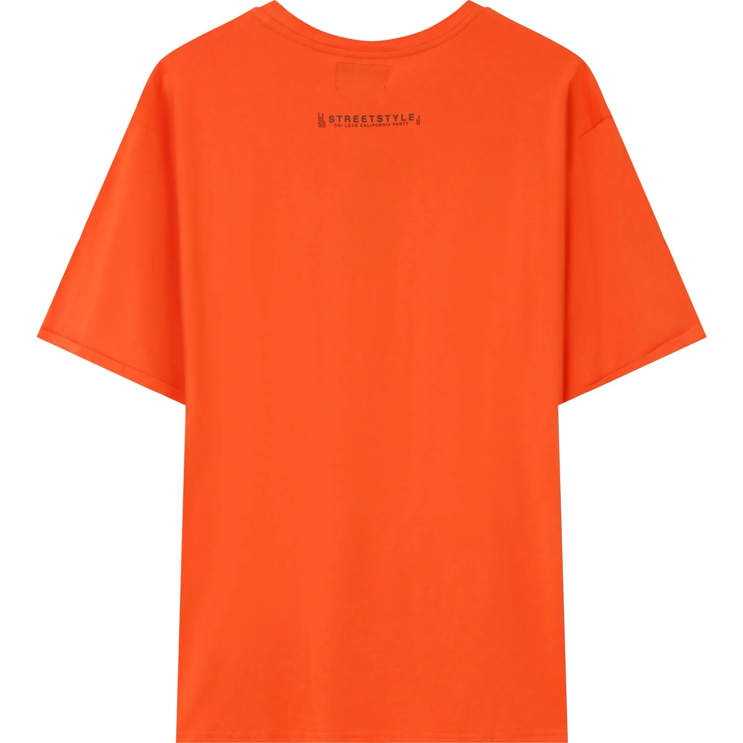 T-shirt california sunset Orange - Image 7