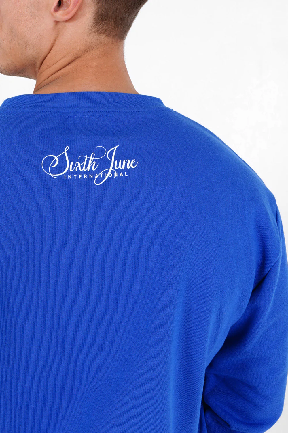 Sweat logo signature Bleu foncé - Image 3