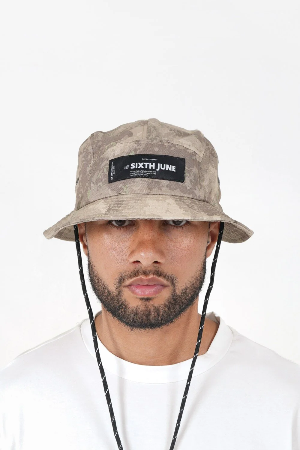 Bob coton camouflage Beige - Image 2