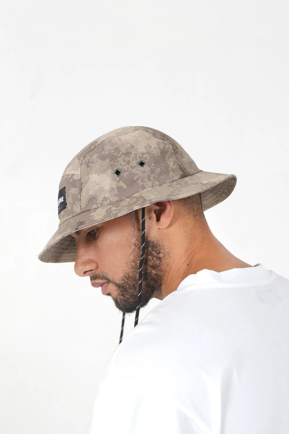 Bob coton camouflage Beige - Image 3