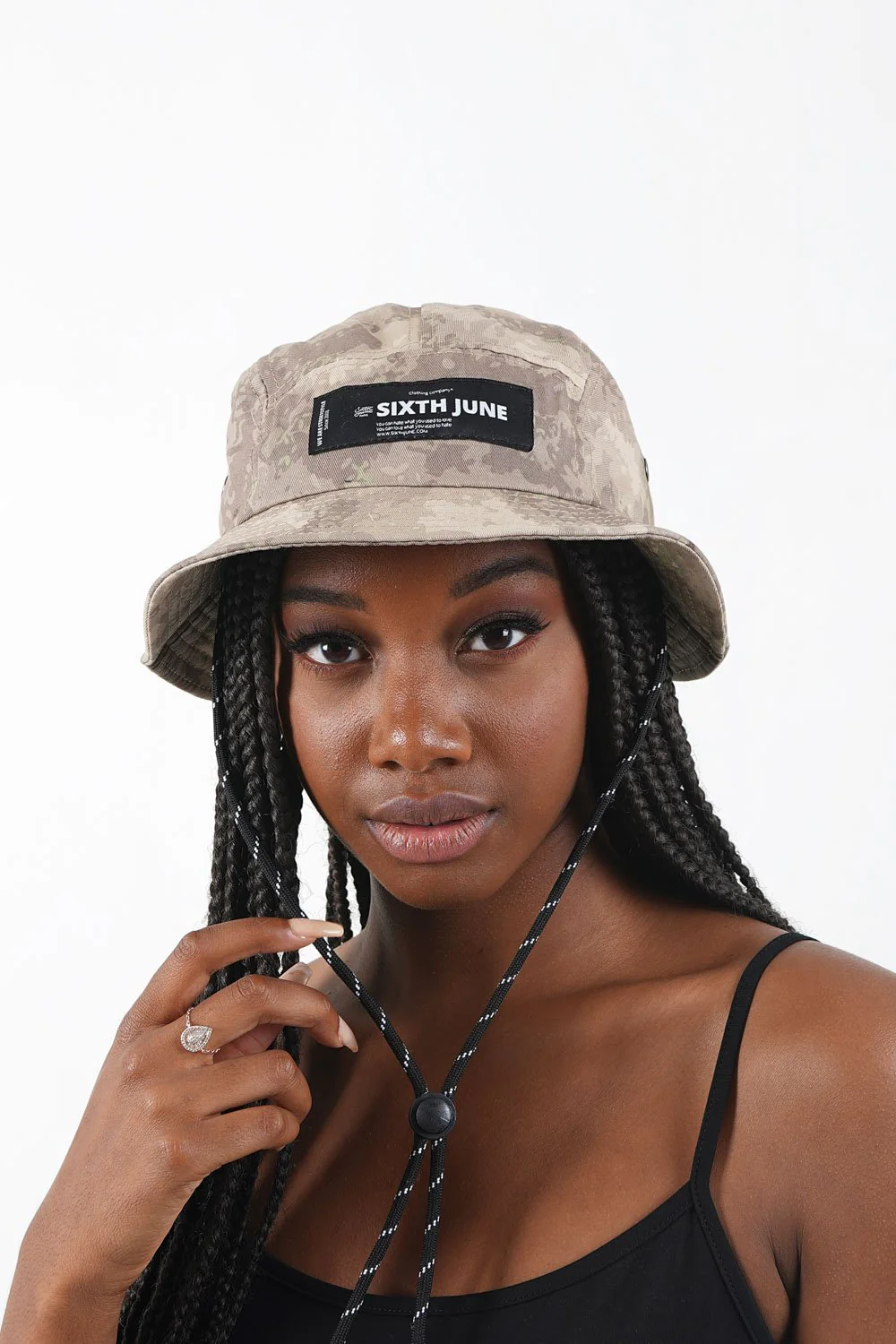 Bob coton camouflage Beige - Image 5