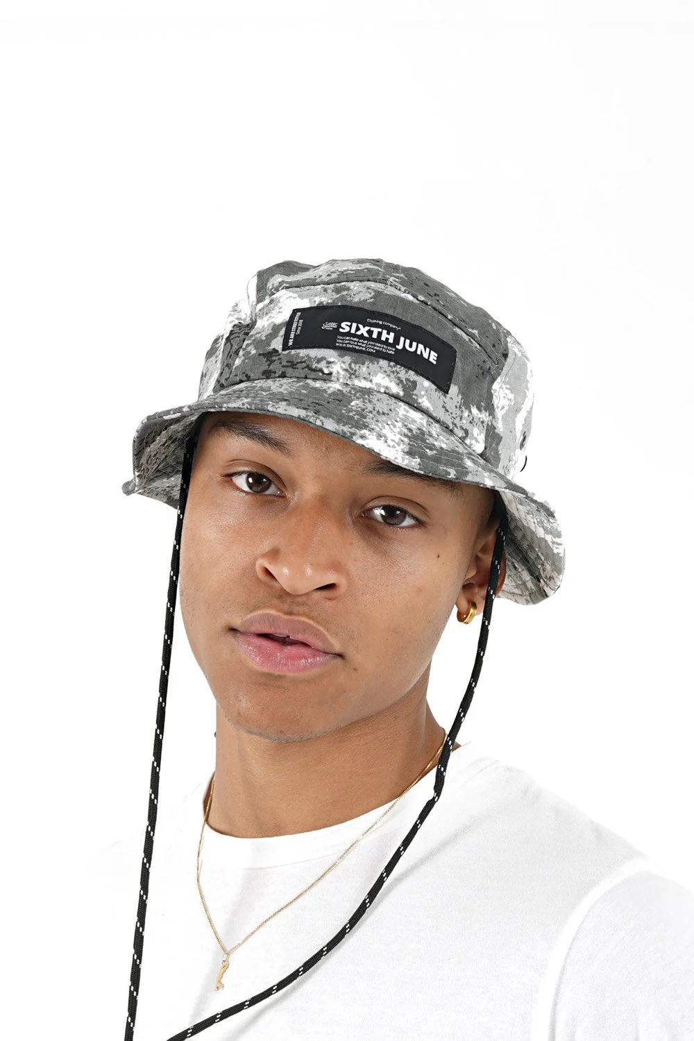 Bob coton camouflage Gris - Image 2