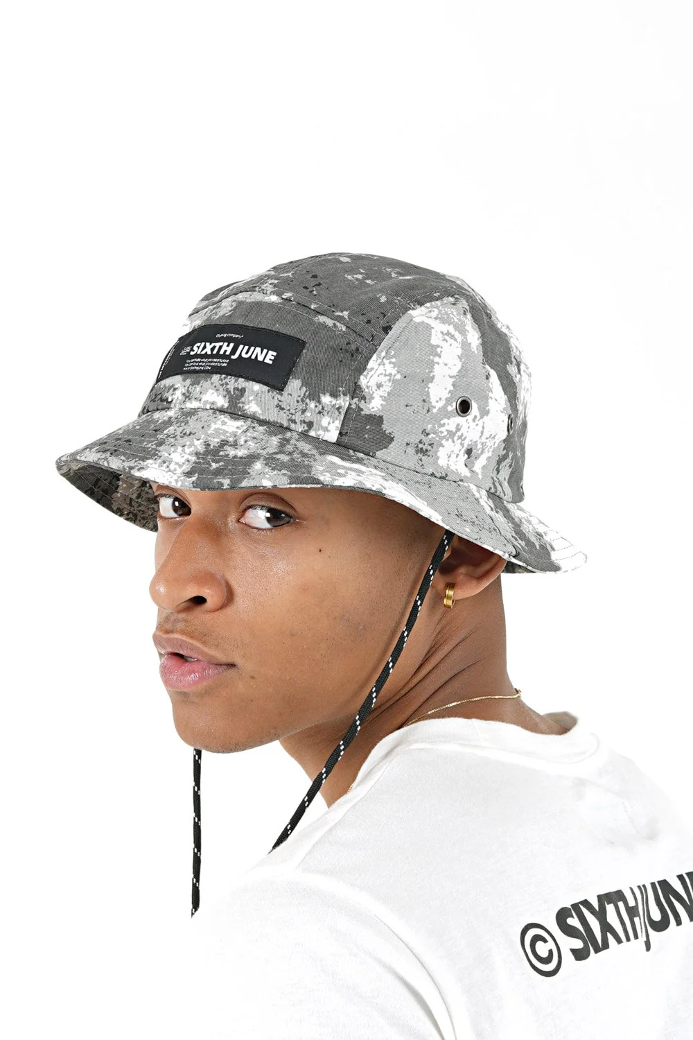 Bob coton camouflage Gris - Image 3