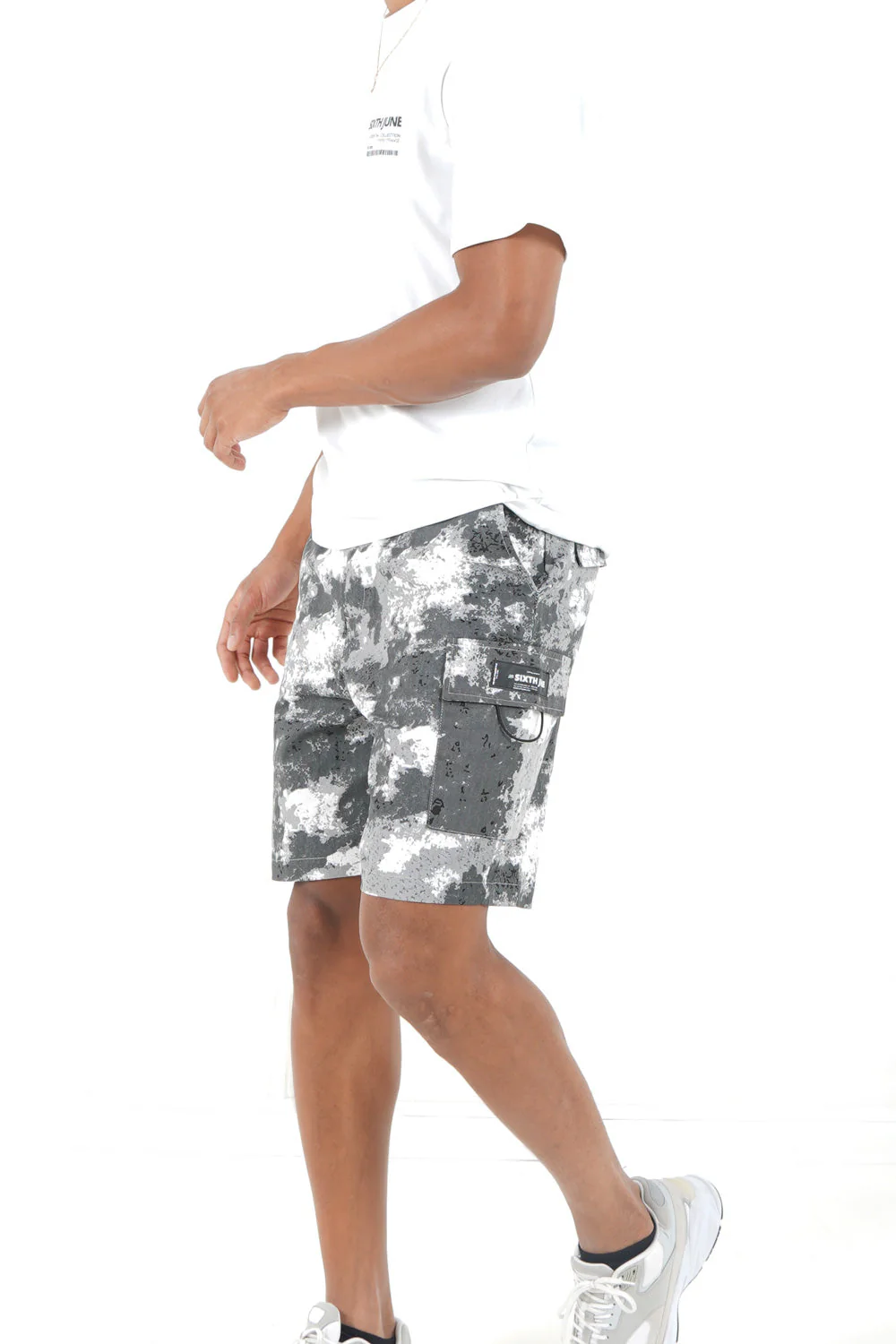 Short cargo montagne Gris foncé - Image 4