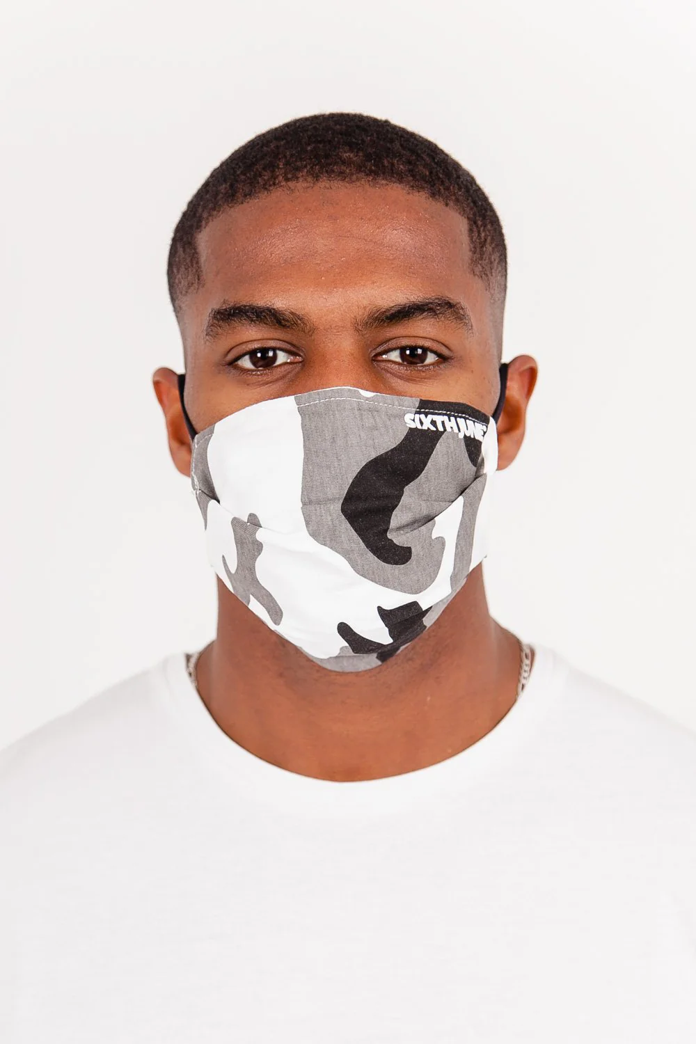 Masque camouflage noir - Image 2