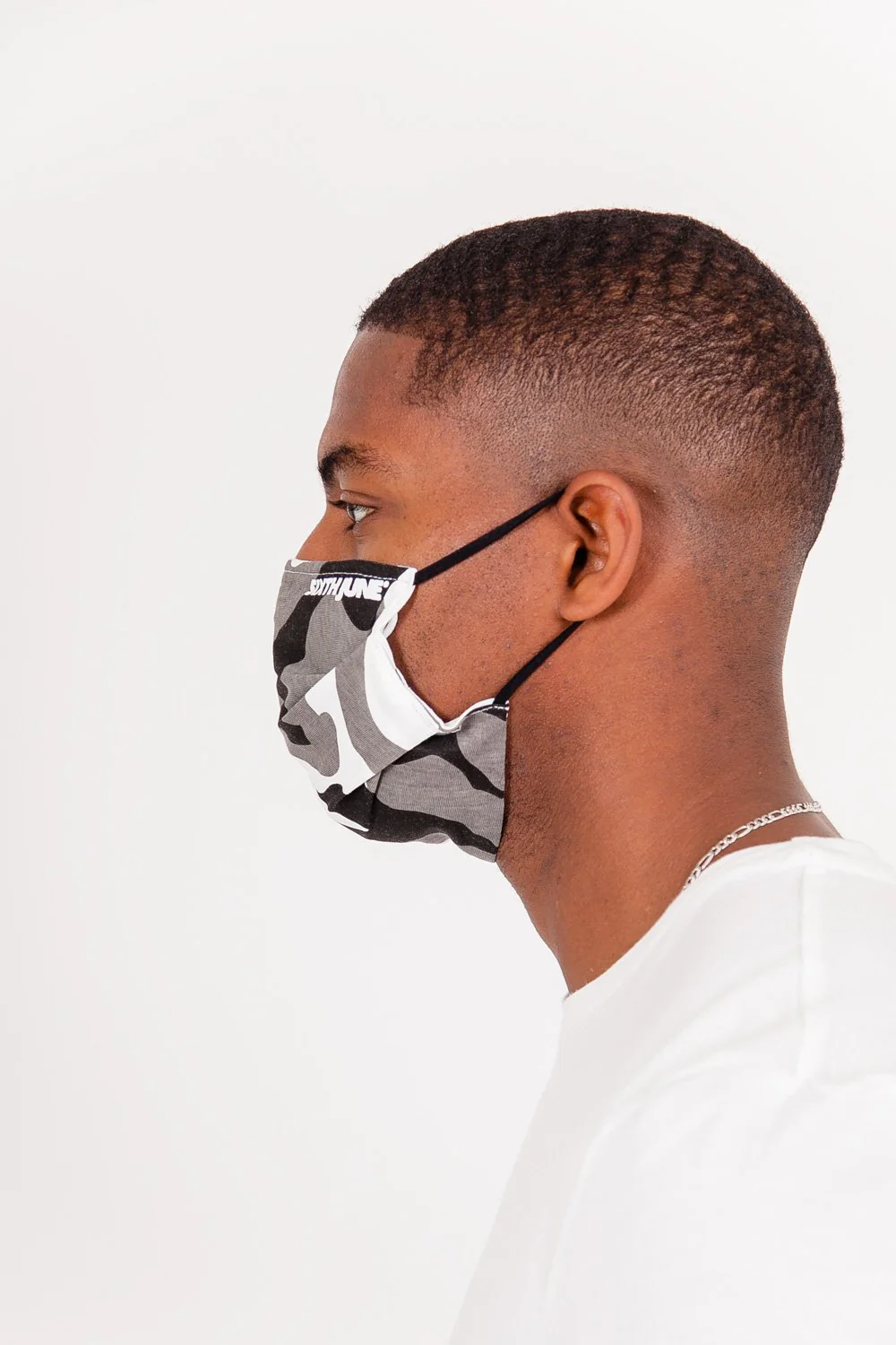 Masque camouflage noir - Image 3