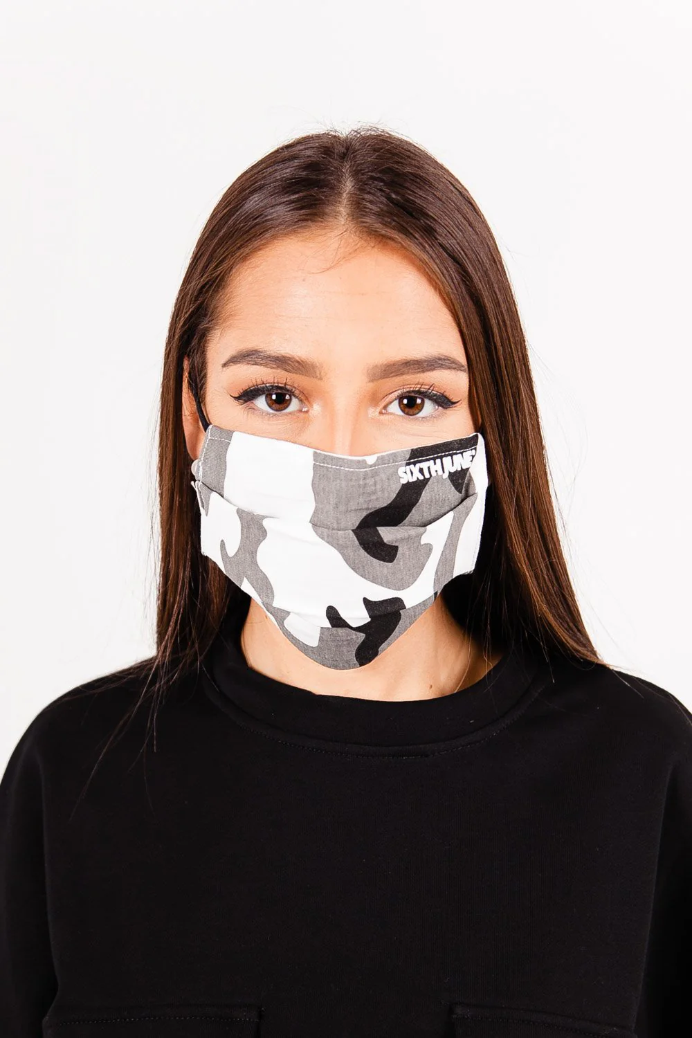 Masque camouflage noir - Image 4