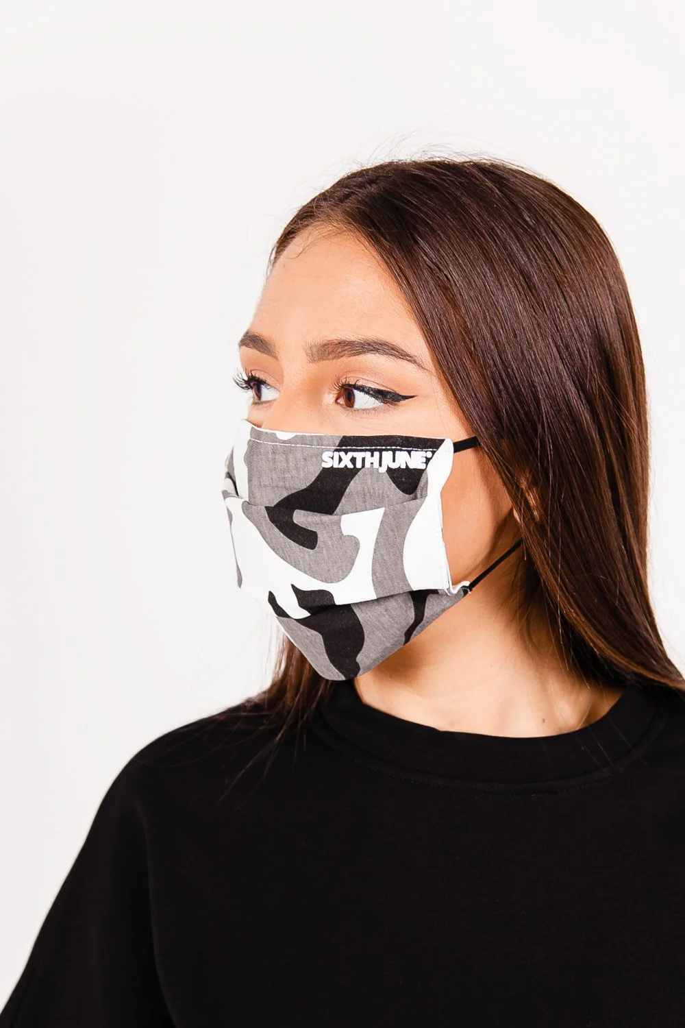 Masque camouflage noir - Image 5