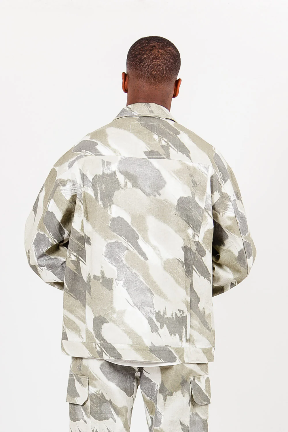 Veste camouflage cargo vert - Image 4