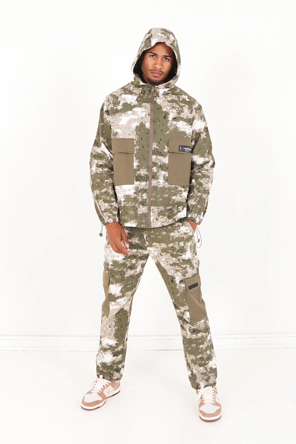 Pantalon cargo militaire Vert kaki - Image 2