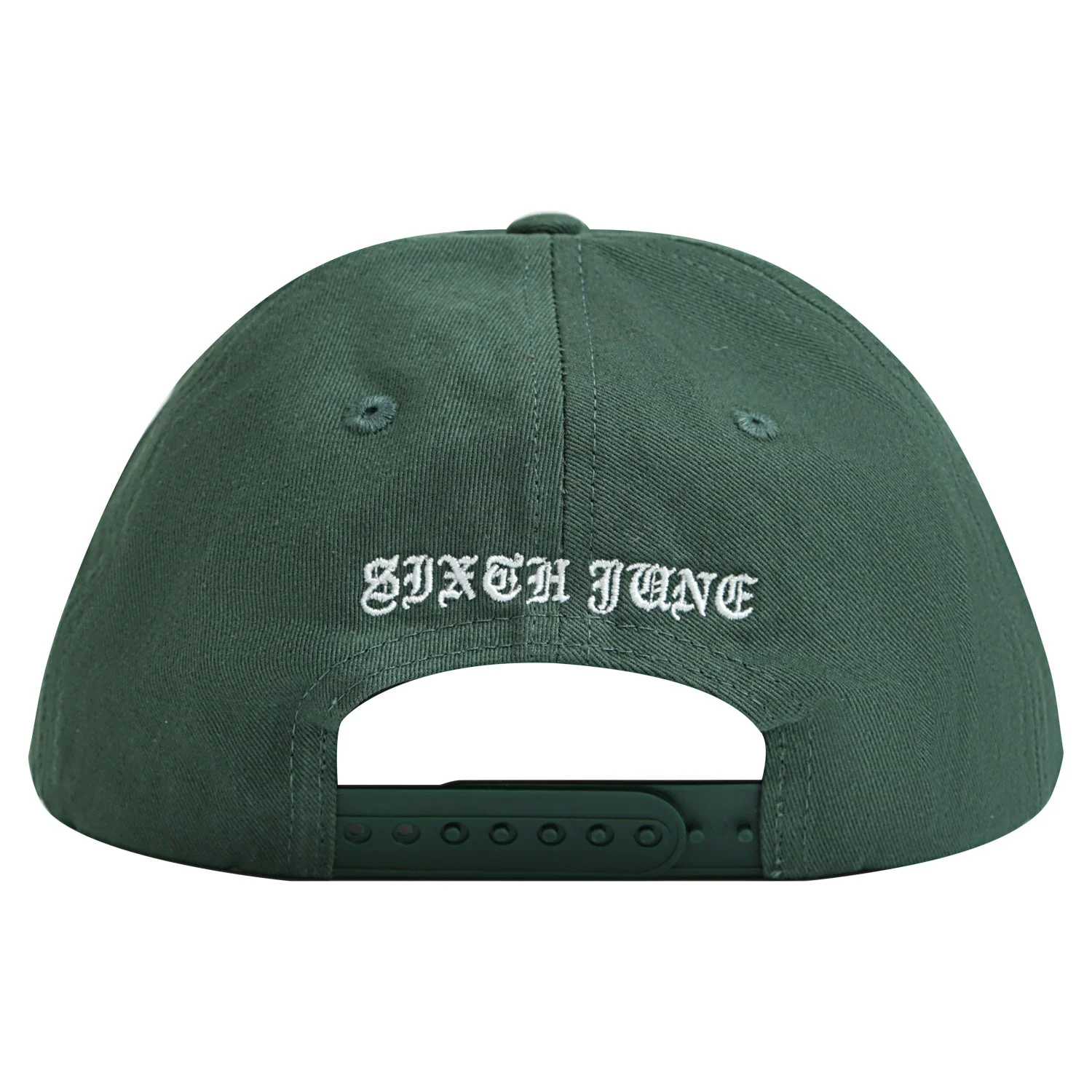 Casquette brodée Crew Vert - Image 7