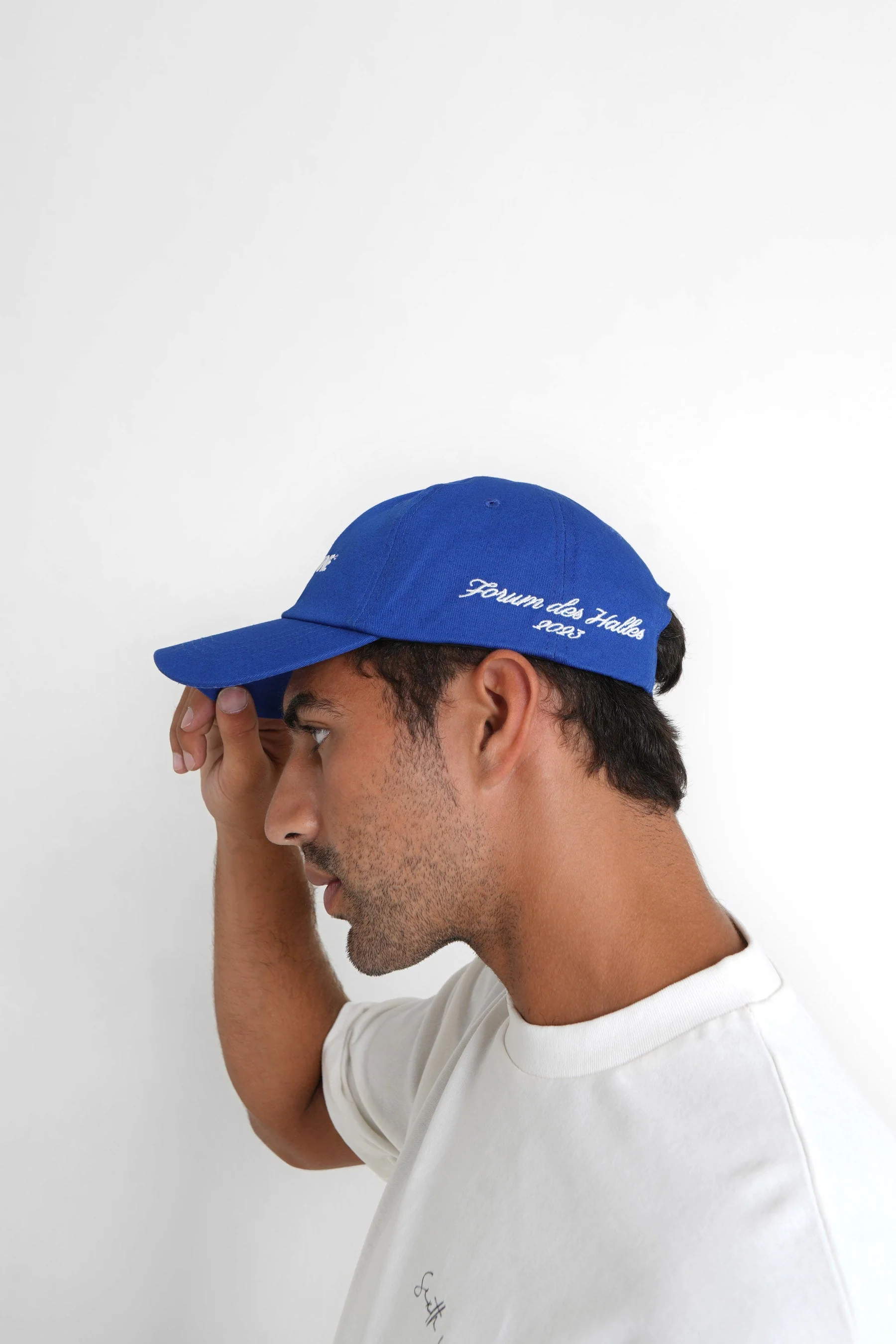 LES HALLES embroidery cap - Image 3