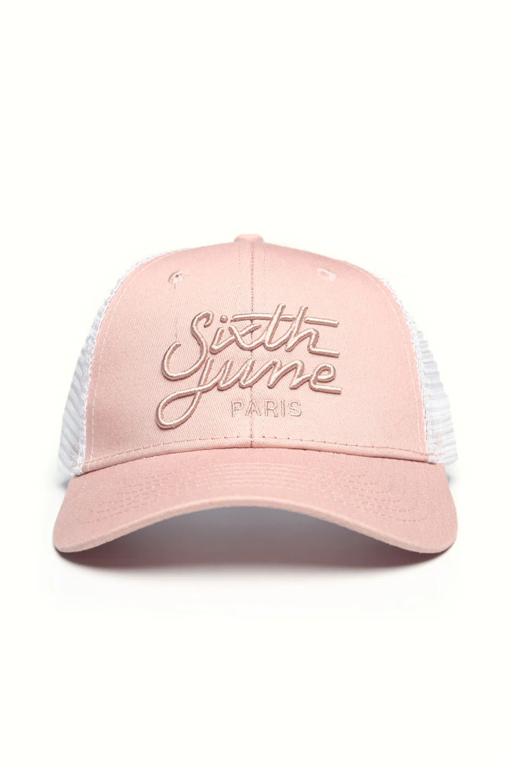 Cap mesh one color Sixth June stone pink M2534FCA - Image 2