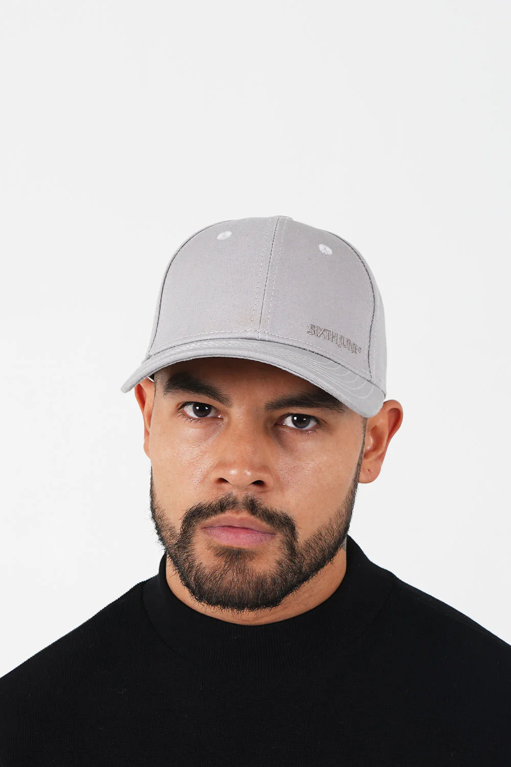 Casquette logo broderie mixte Gris - Image 2