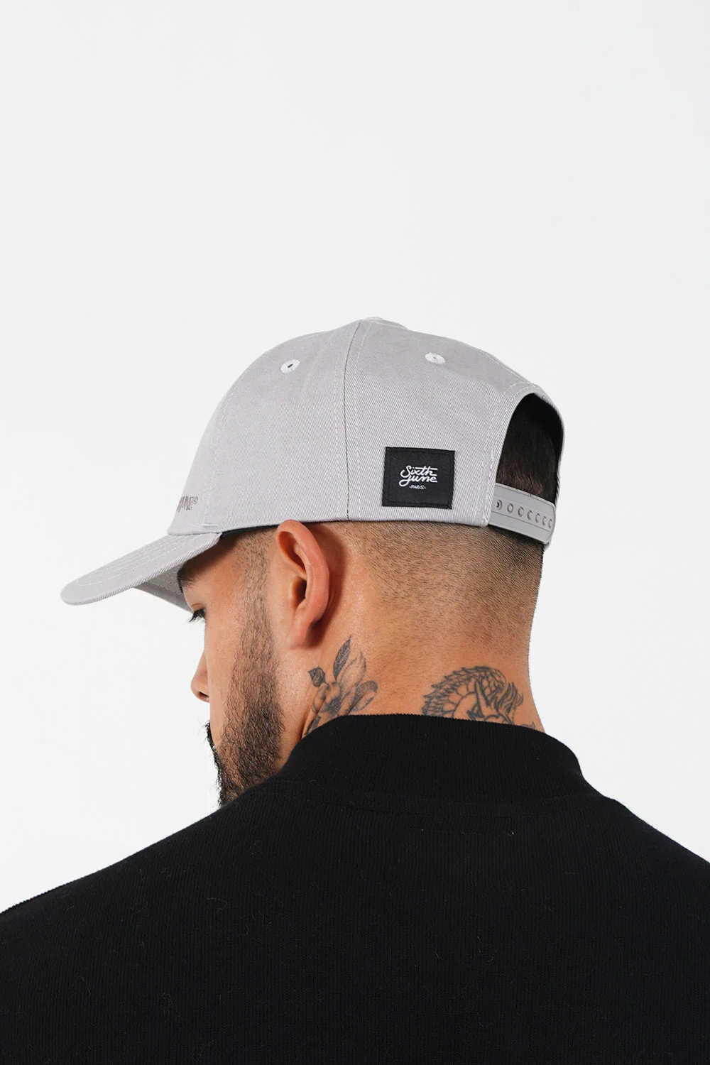 Casquette logo broderie mixte Gris - Image 3