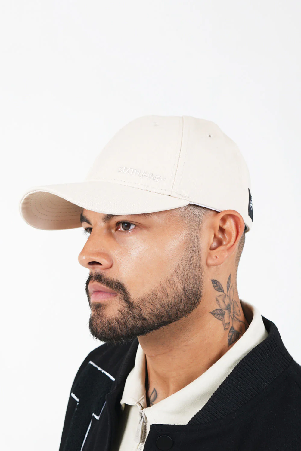 Casquette logo broderie mixte Rose clair - Image 3
