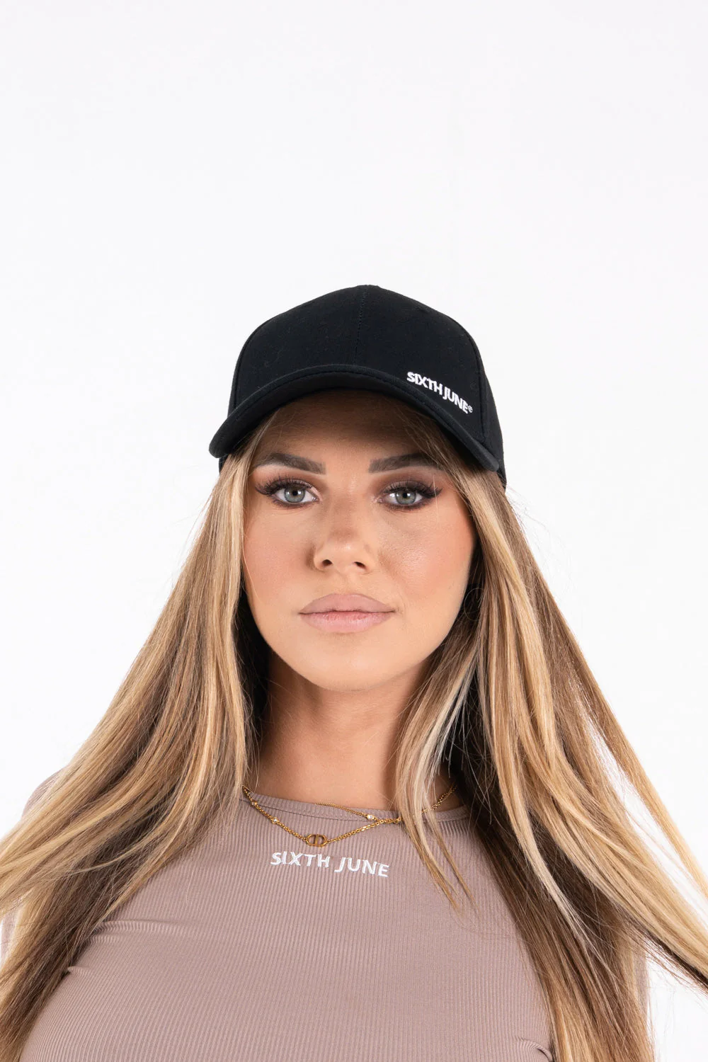 Casquette logo brodé mixte Noir - Image 5