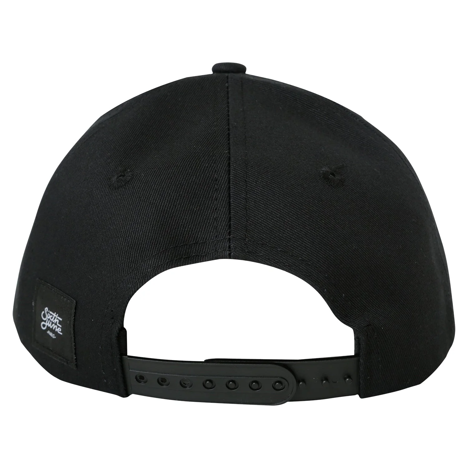Casquette logo brodé mixte Noir - Image 8