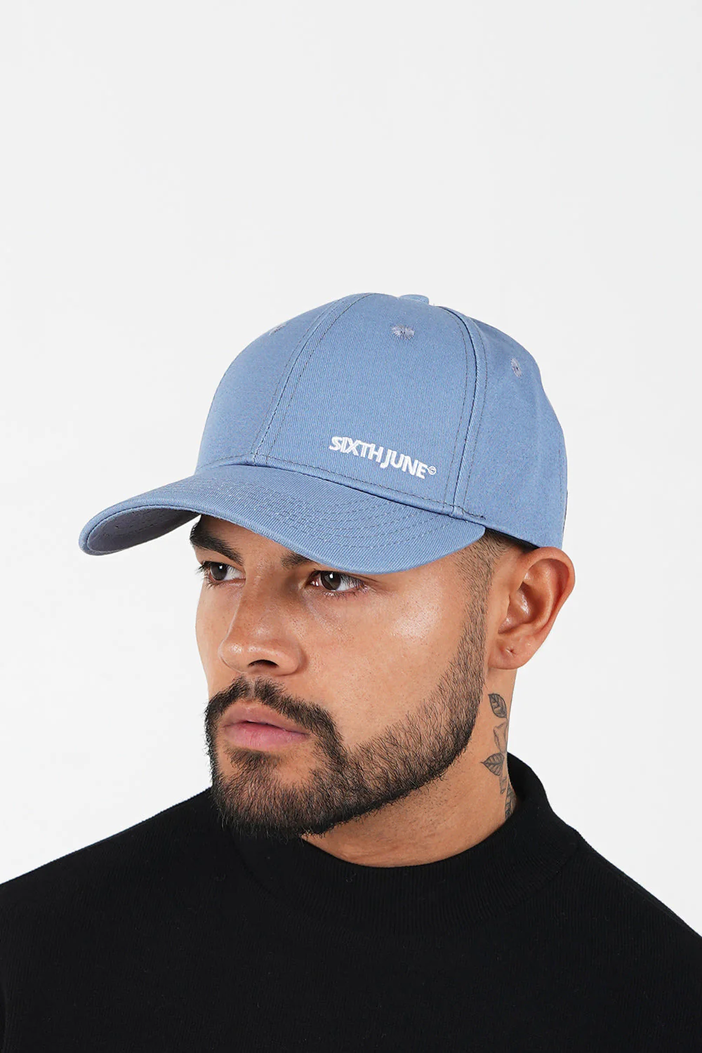 Casquette logo brodé mixte Bleu - Image 2