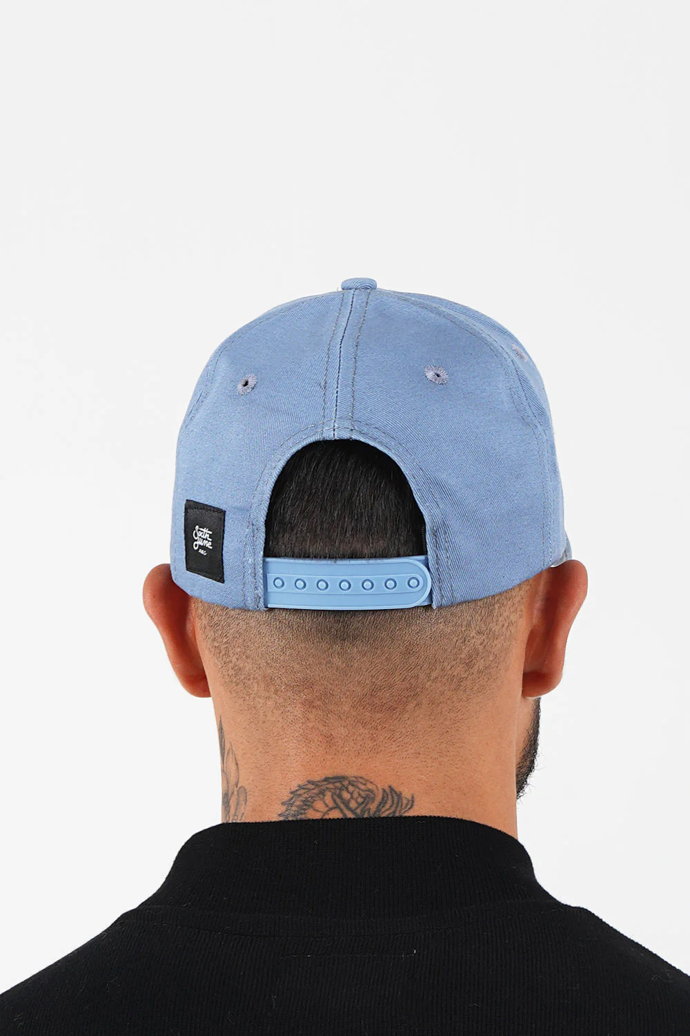 Casquette logo brodé mixte Bleu - Image 4