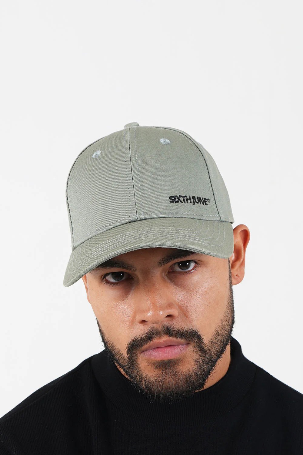 Casquette logo brodé mixte Vert kaki - Image 2