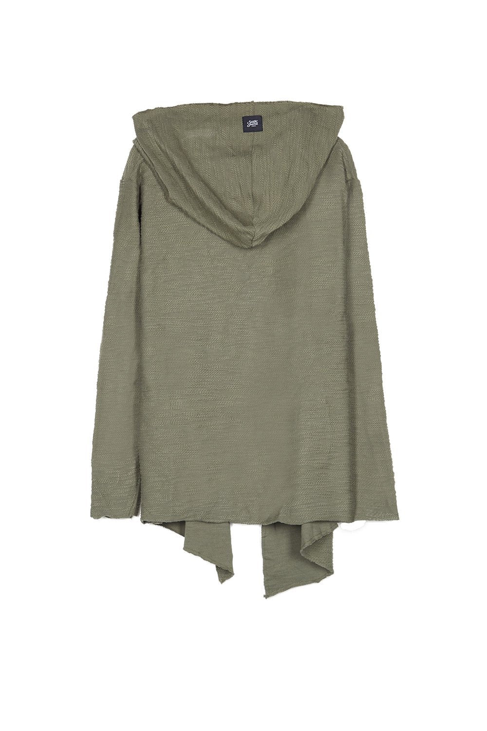 Cape coton flammé kaki - Image 6