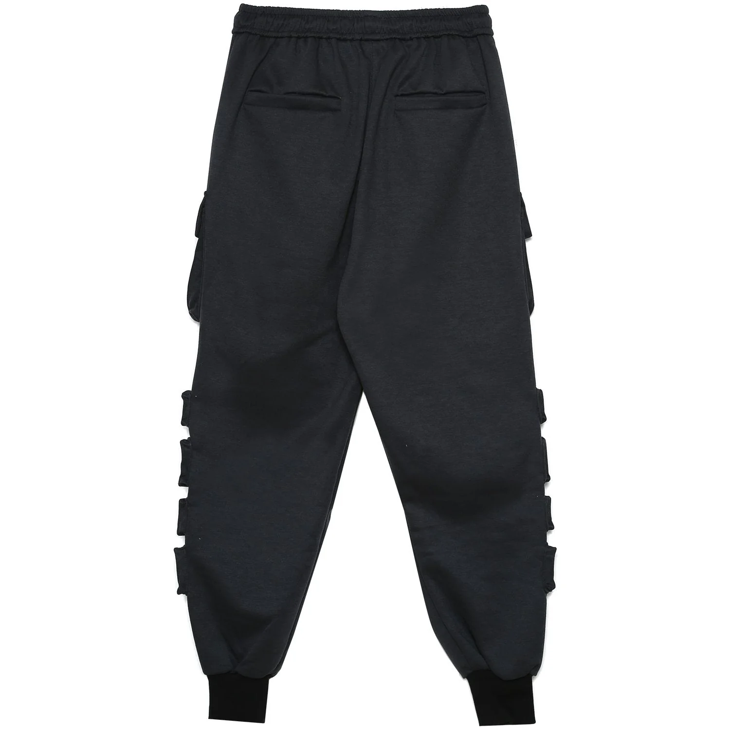 Jogging large cargo sangles noir - Image 7