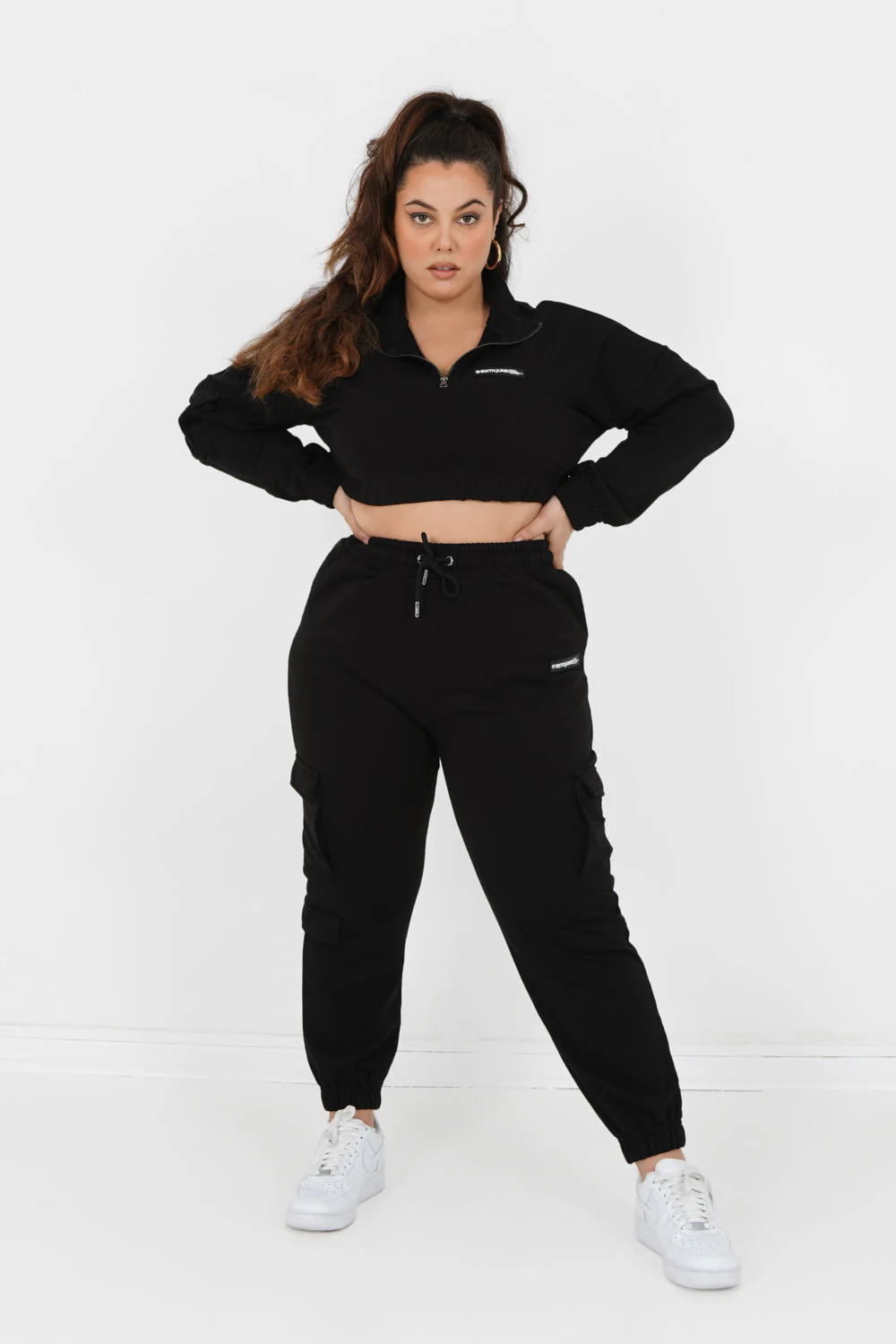 Jogging poches cargo Noir - Image 9