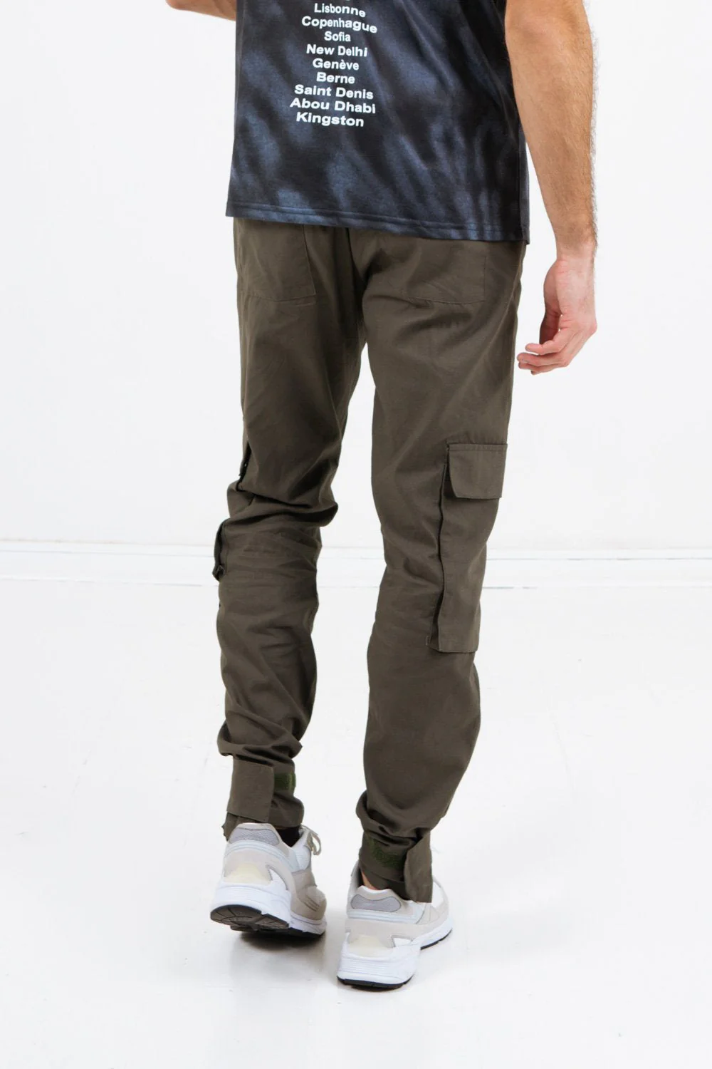 Pantalon cargo scratch chevilles kaki - Image 5