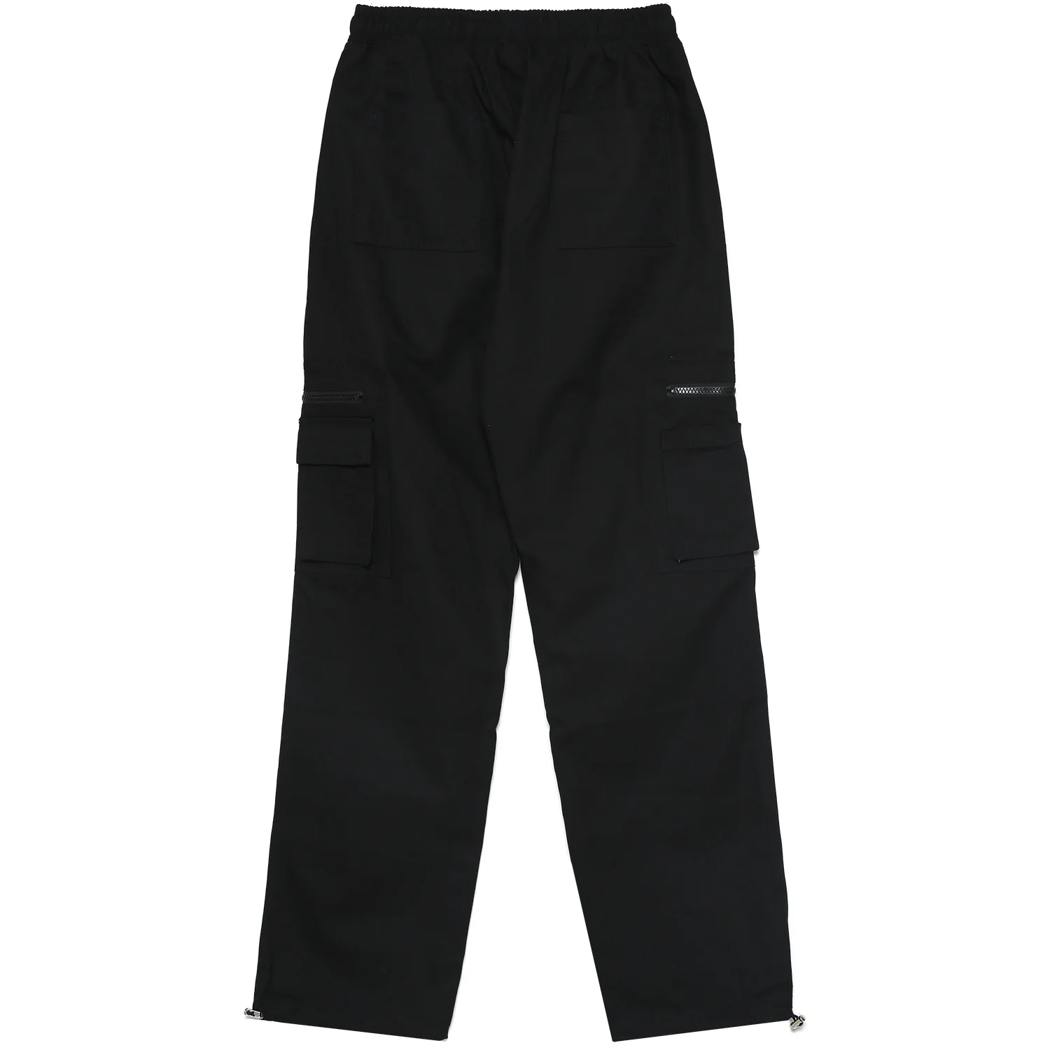 Pantalon cargo poches zip noir - Image 7