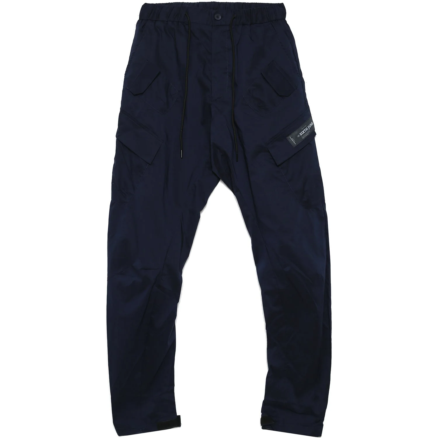 Pantalon cargo léger Bleu foncé - Image 6