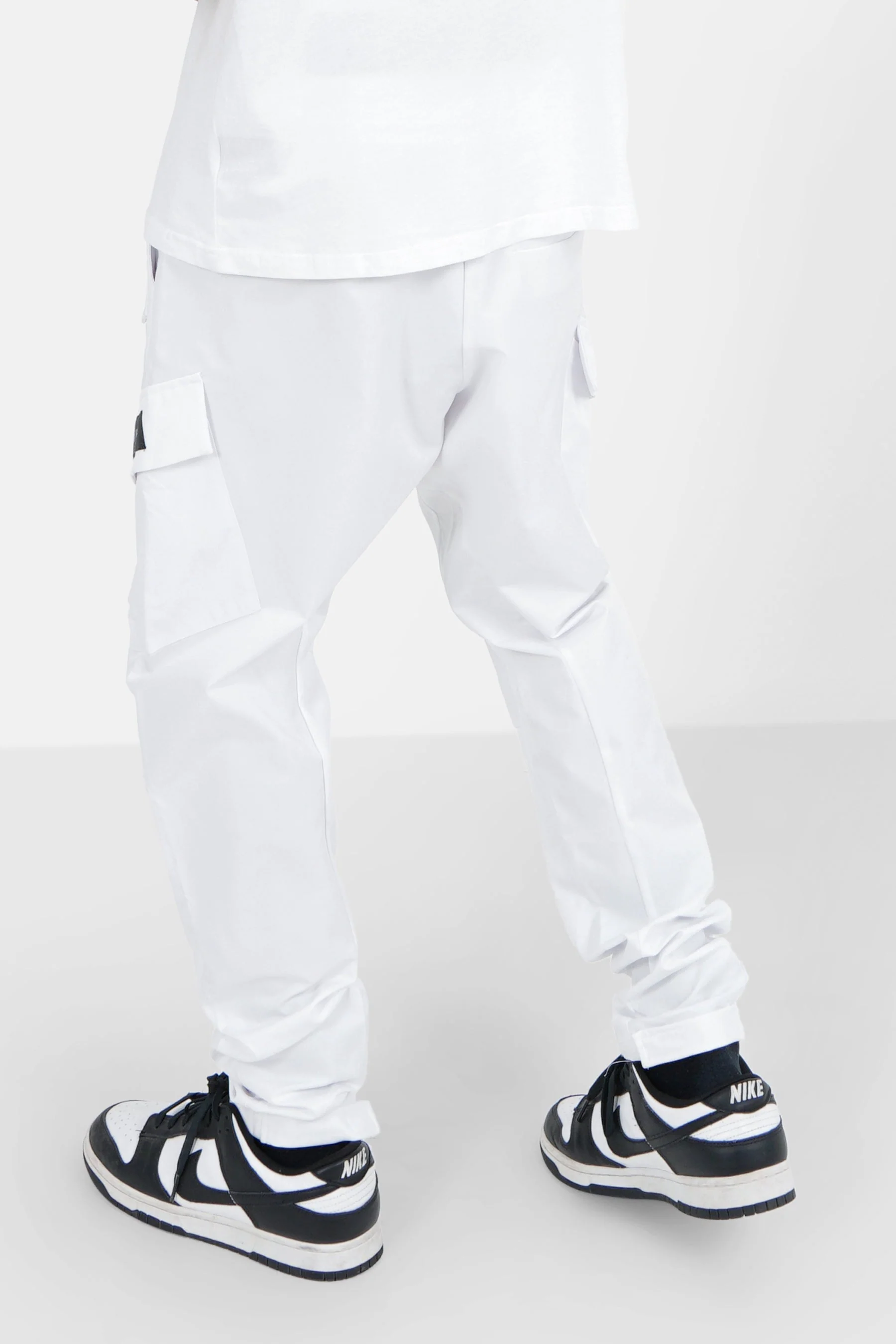 Pantalon cargo léger Blanc - Image 5