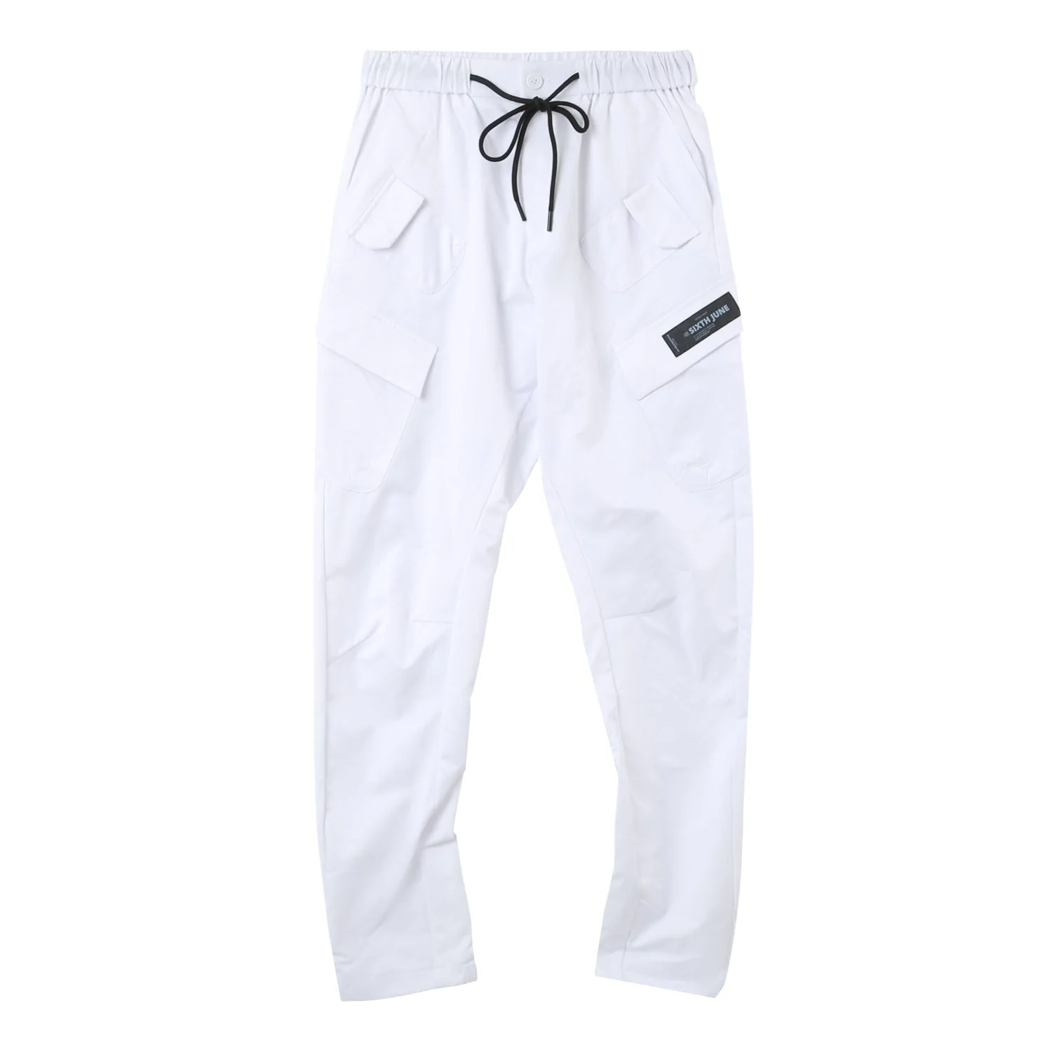 Pantalon cargo léger Blanc - Image 6
