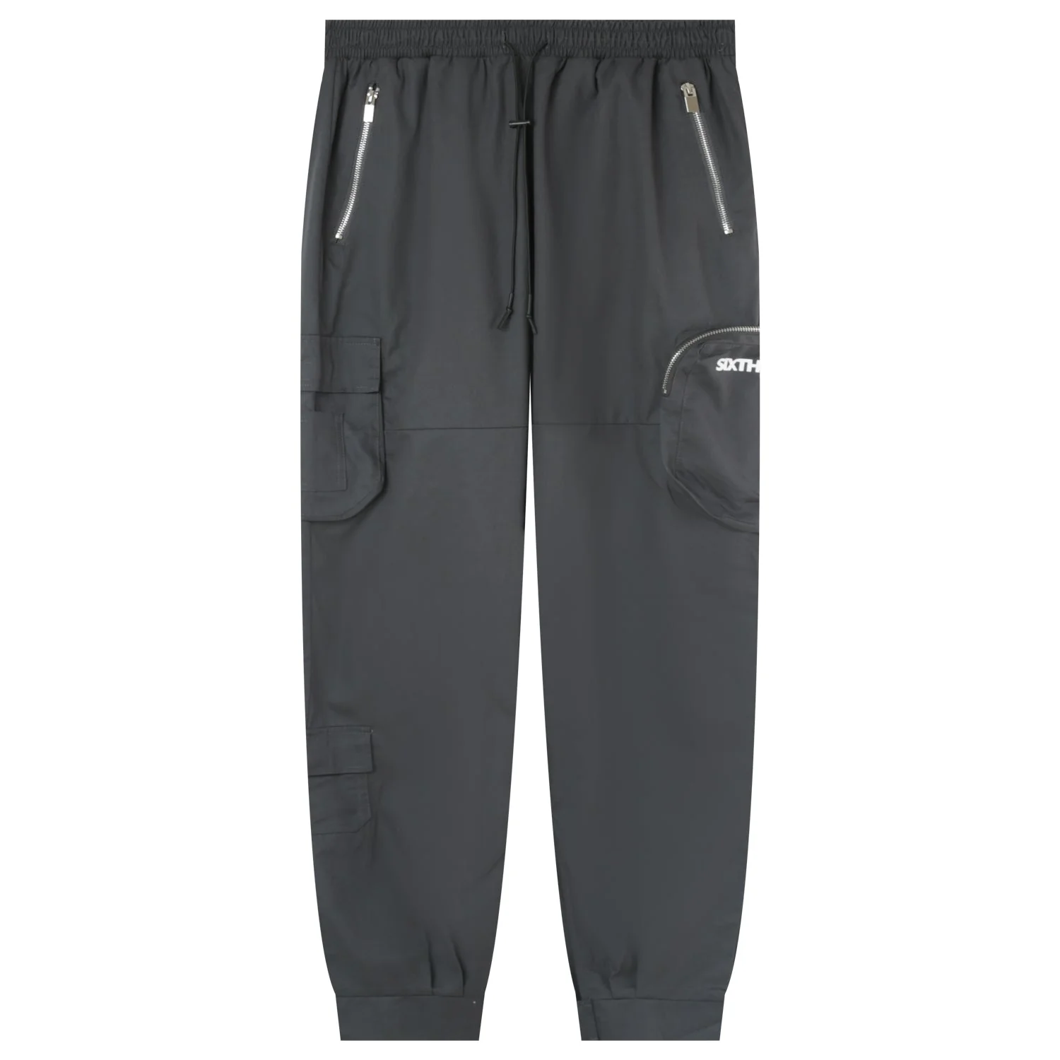 Pantalon cargo zip Gris foncé - Image 6
