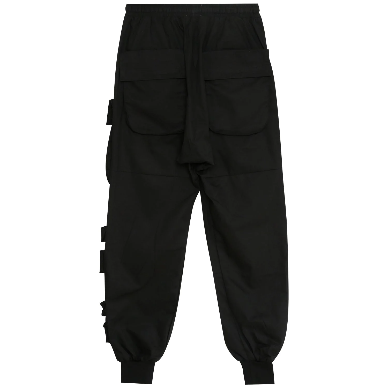 Pantalon cargo tactique large Noir - Image 7