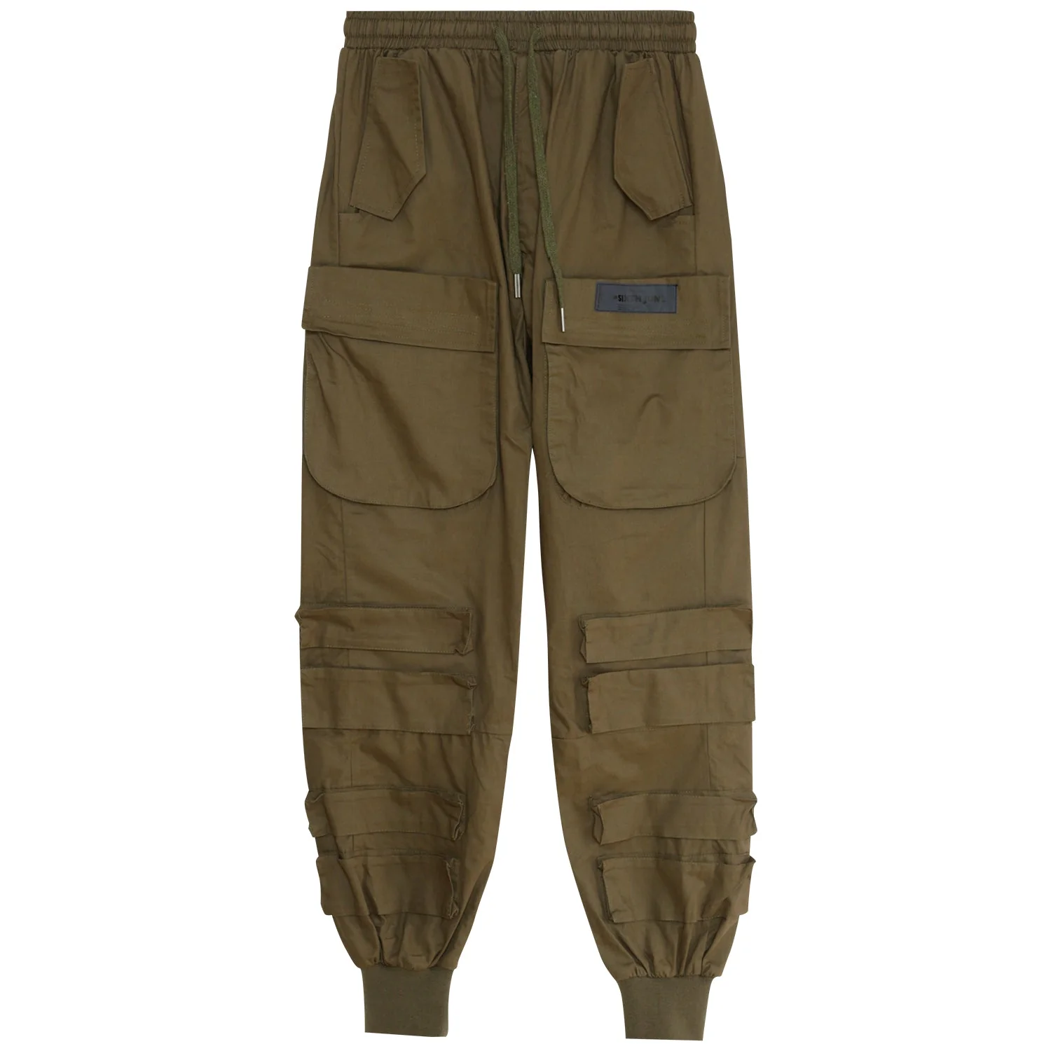 Pantalon cargo tactique large Vert kaki - Image 6