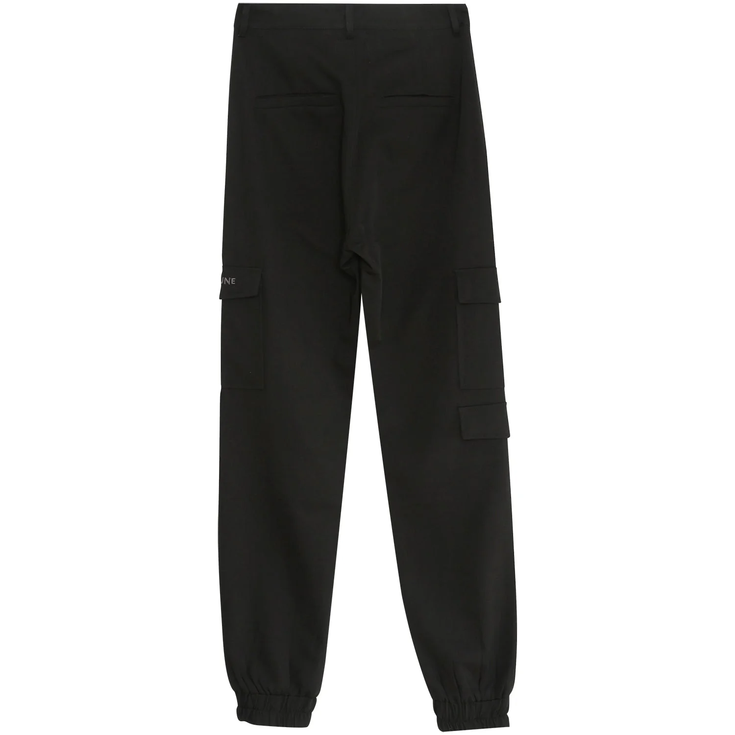 Pantalon cargo logo brodé Noir - Image 7